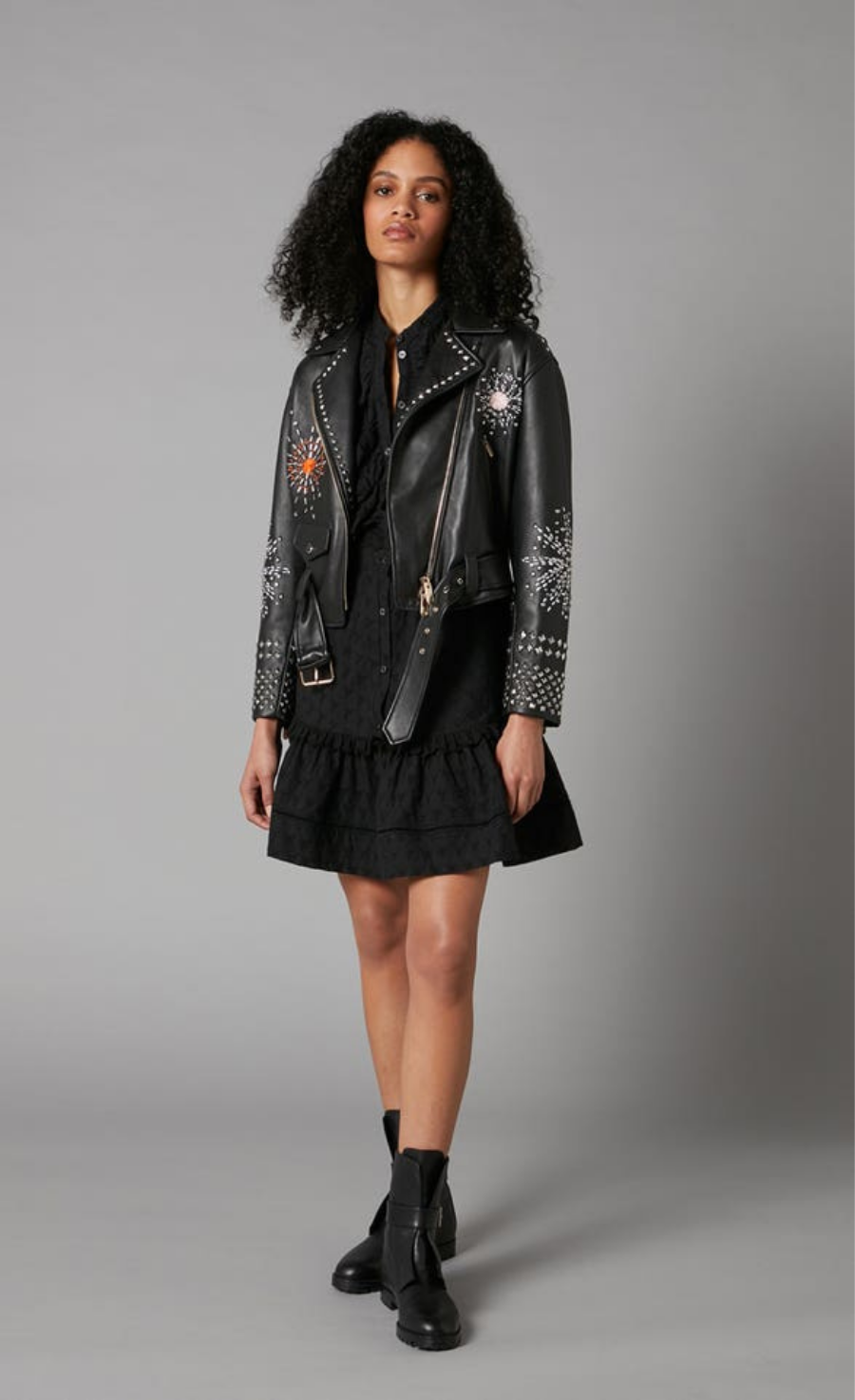 Alice temperley leather jacket deals