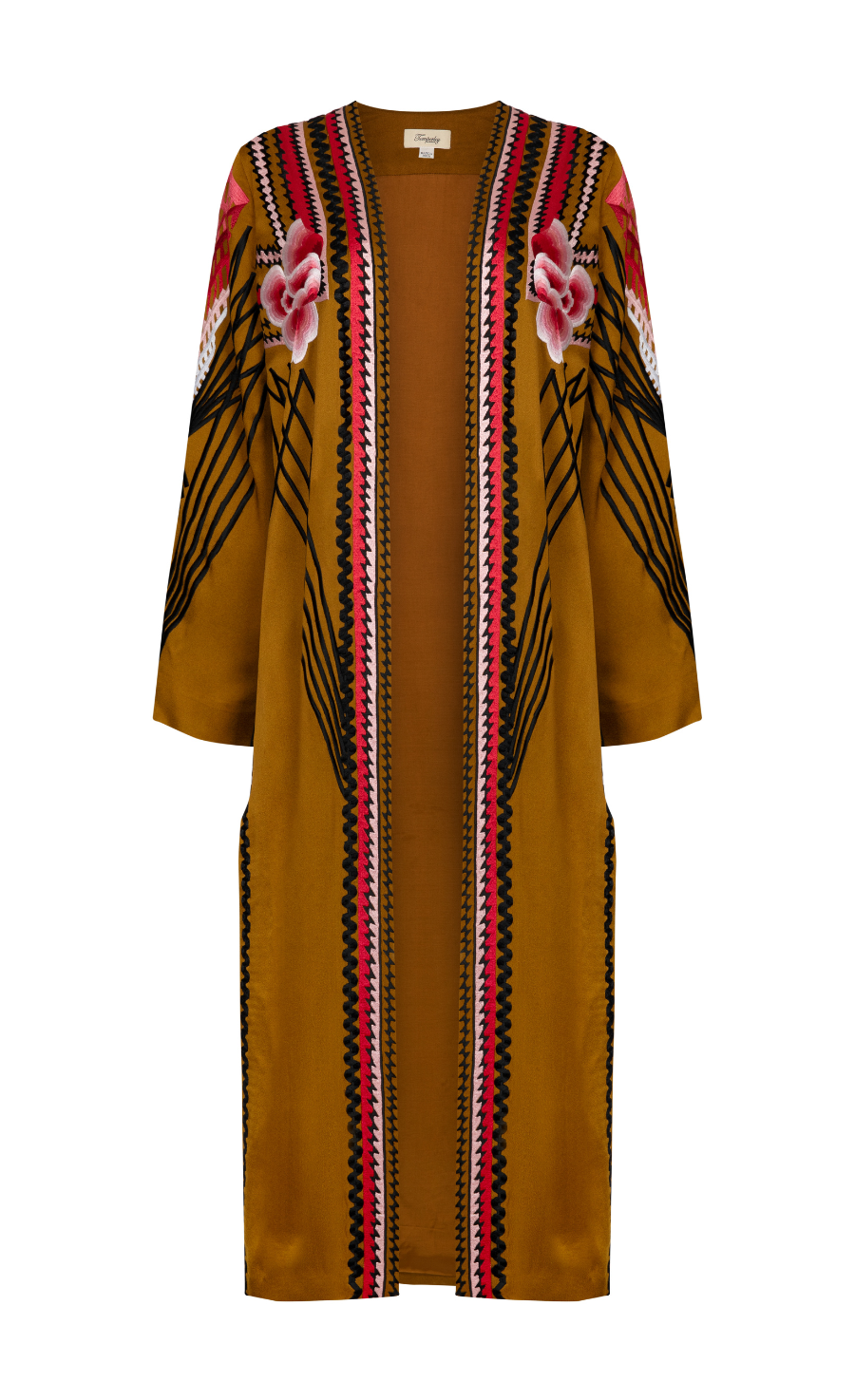 Romina Kimono - Honey | Kaftans & Kimonos | Temperley London