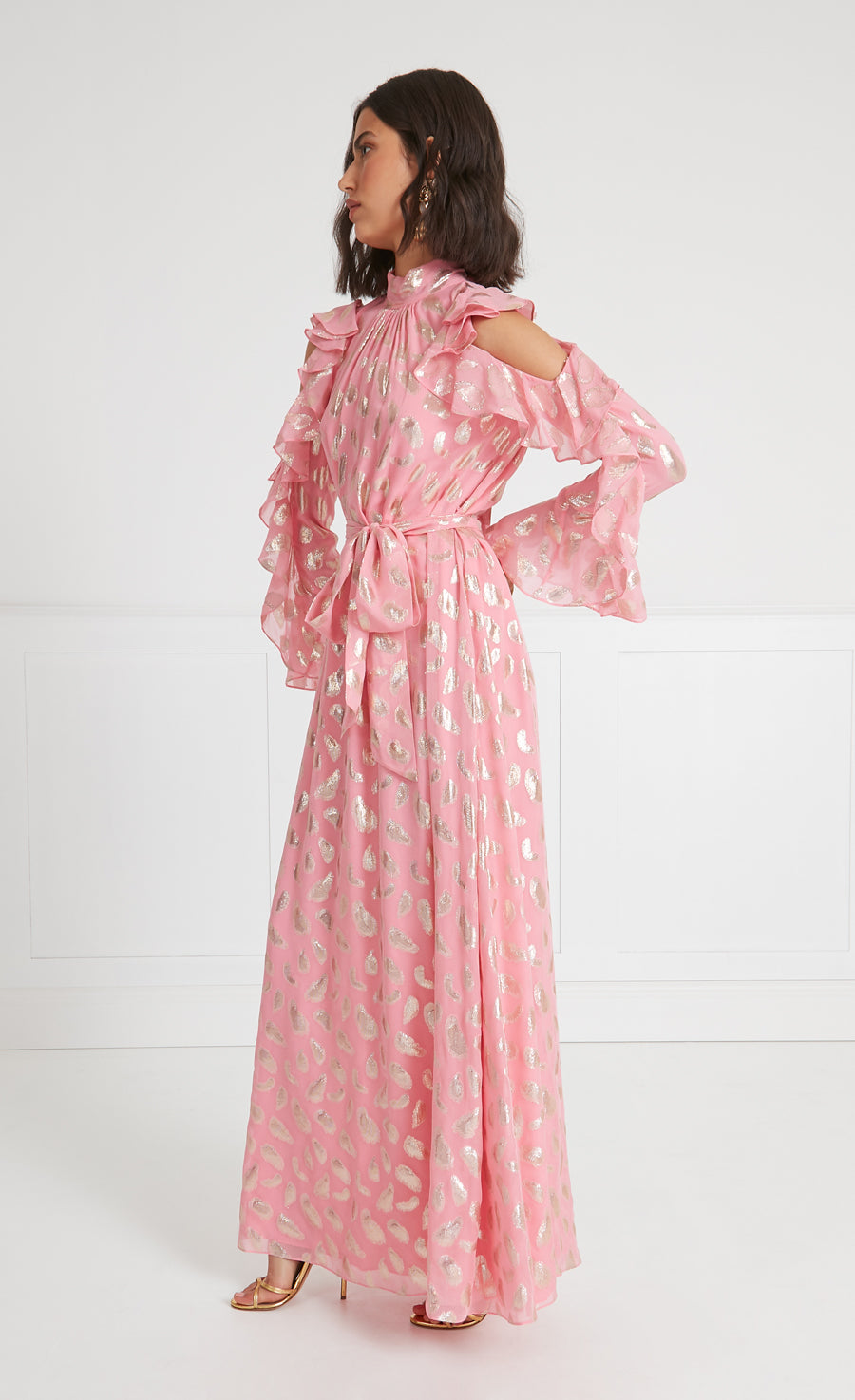 Lorene Dress - Indian Pink