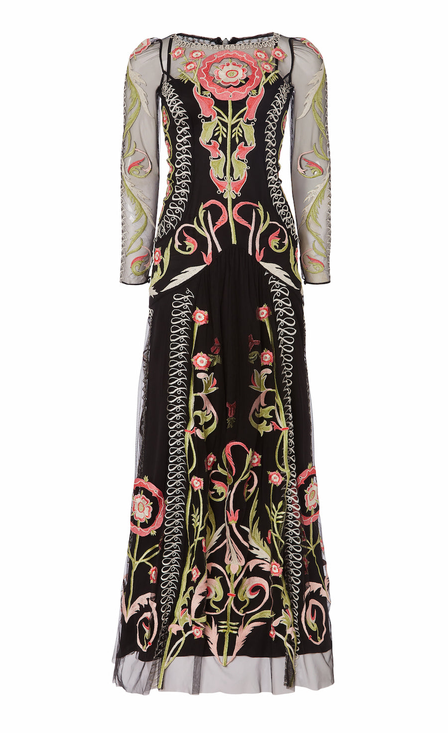 Alessia Sleeved Dress - Black | Dresses & Jumpsuits | Temperley