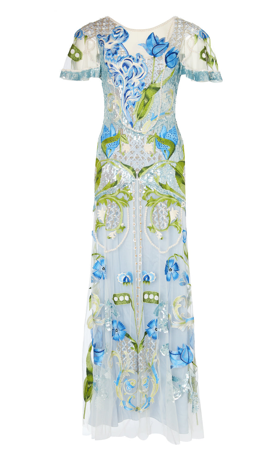 Ostuni Gown - Halogen Blue | Dresses & Jumpsuits | Temperley London –  Temperley London (UK)