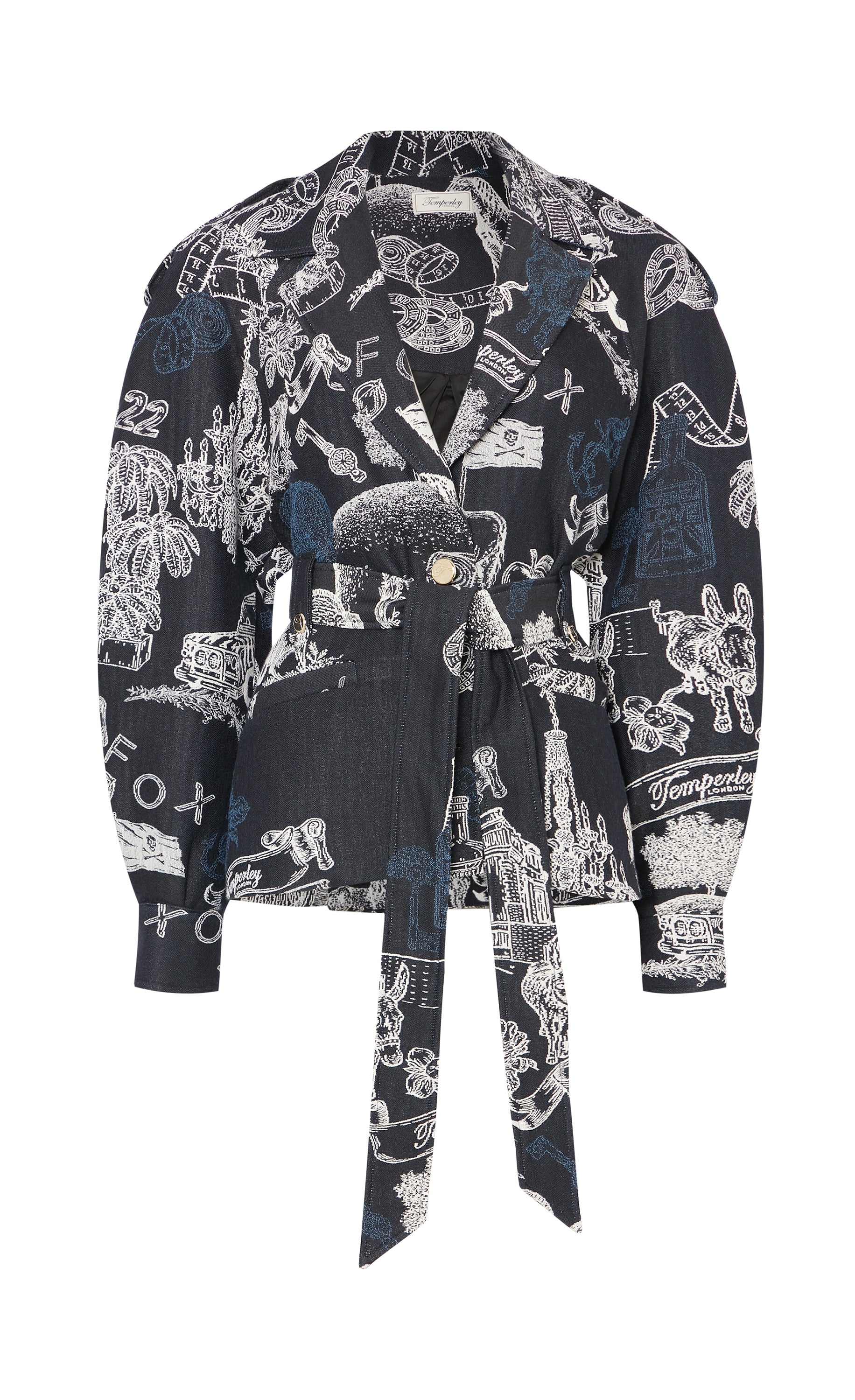 Anniversary Belted Jacket Twilight Coats Jackets Temperley