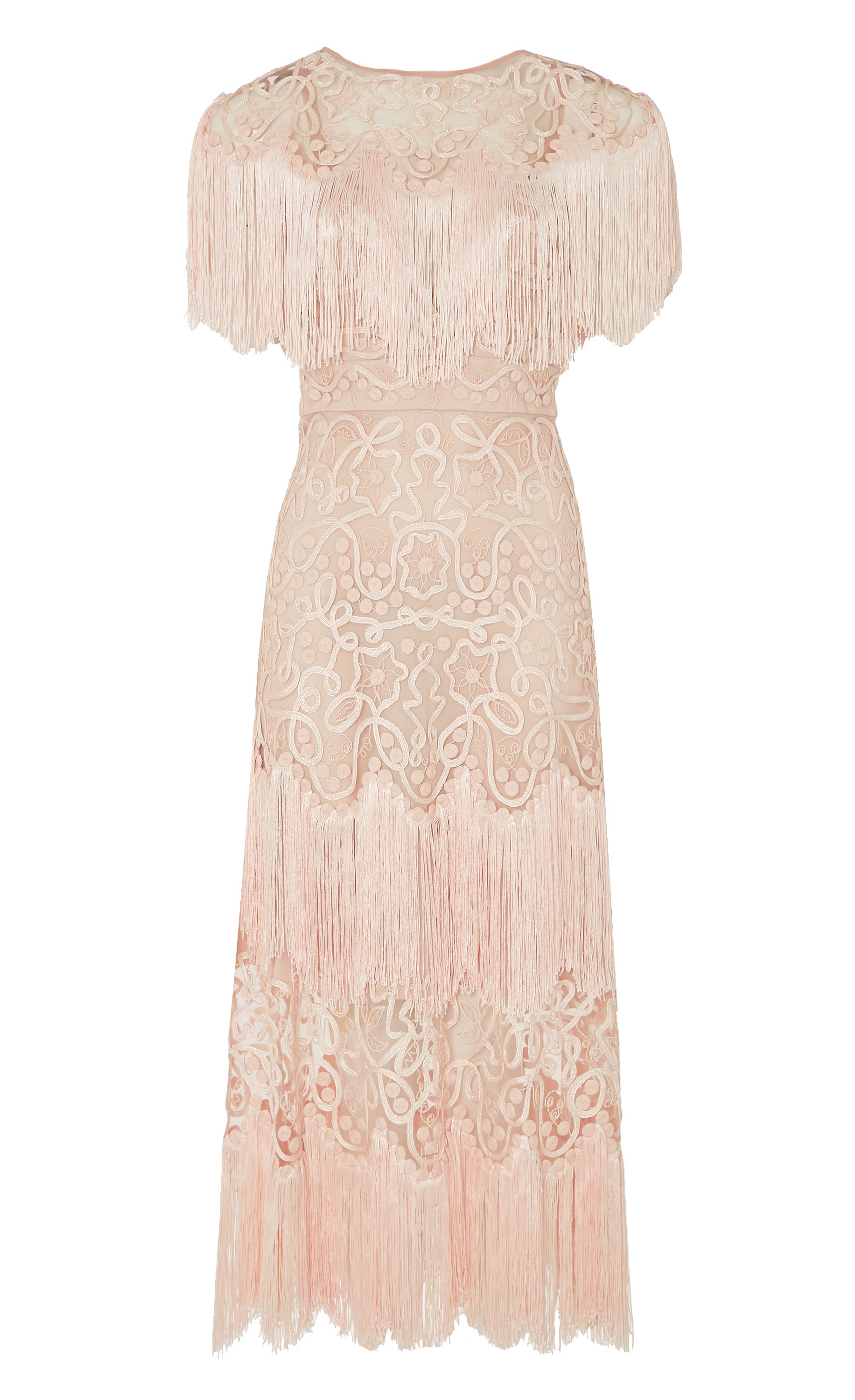 Cordelle Tassel Dress - Pink | Dresses & Jumpsuits | Temperley London Temperley London (UK) Cordelle Tassel Dress - Pink | Dresses & Jumpsuits | Temperley London Temperley London (UK)