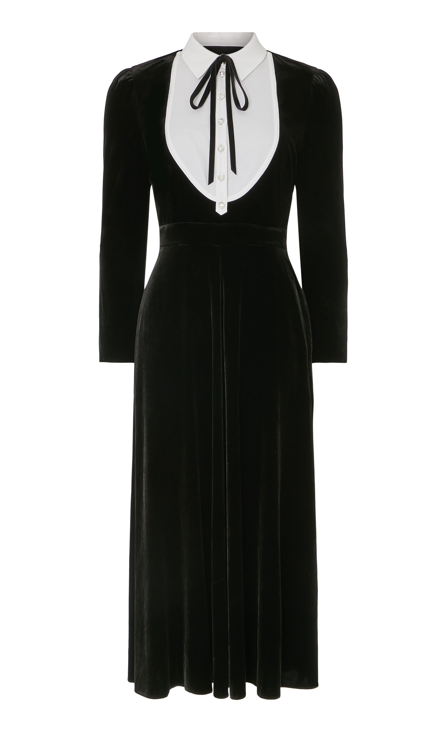 Pompidou Bib Dress - Black | Dresses & Jumpsuits | Temperley