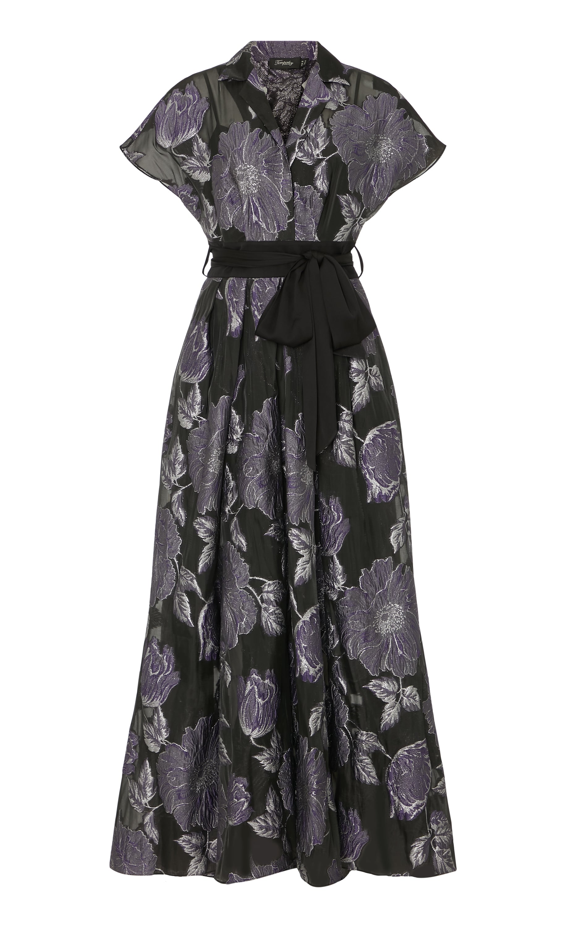 Bridget Gown - Black/Silver | Dresses & Jumpsuits | Temperley London   Temperley London (UK)