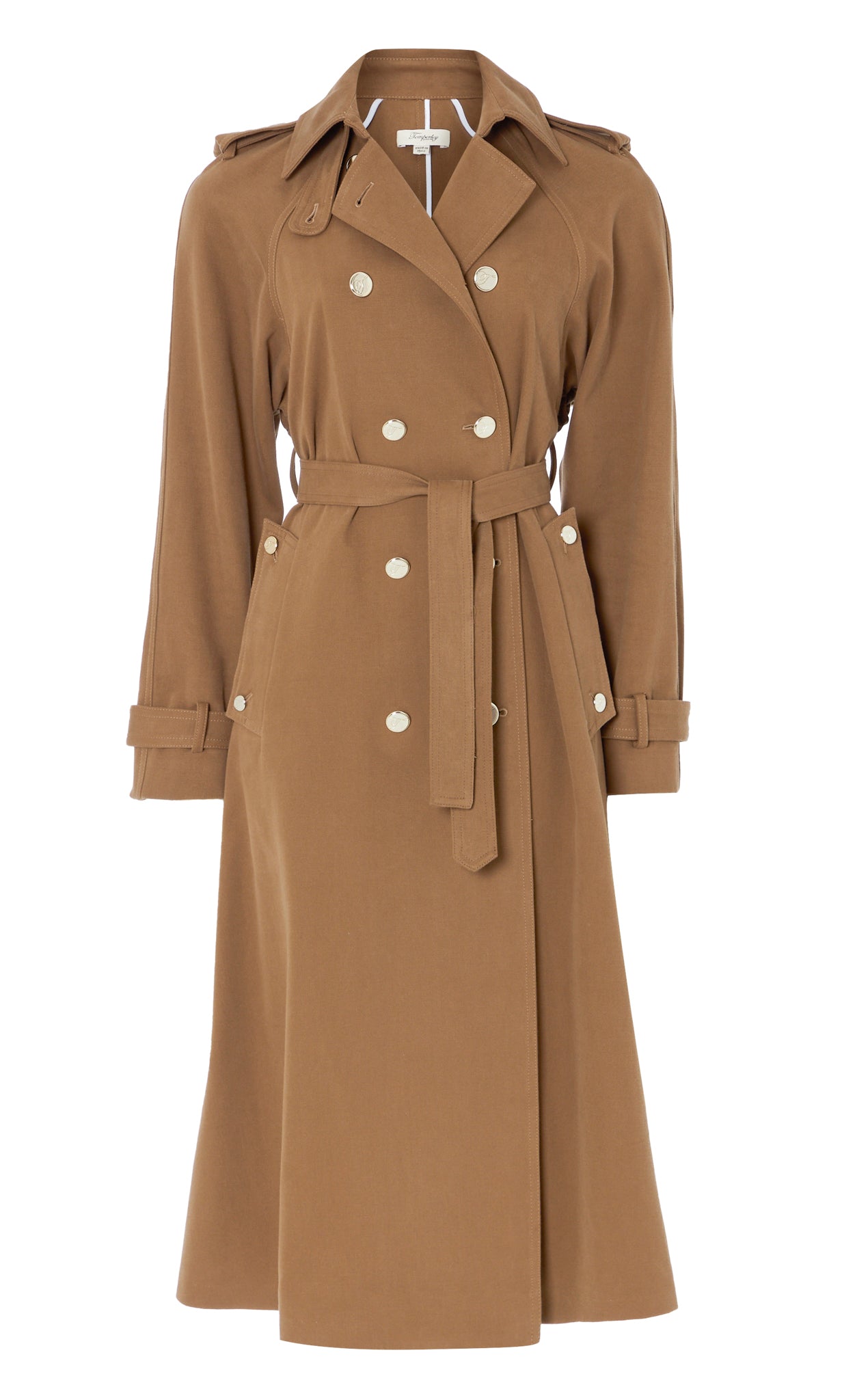 Javier Trench Coat - Brown | Coats and Jackets | Temperley London