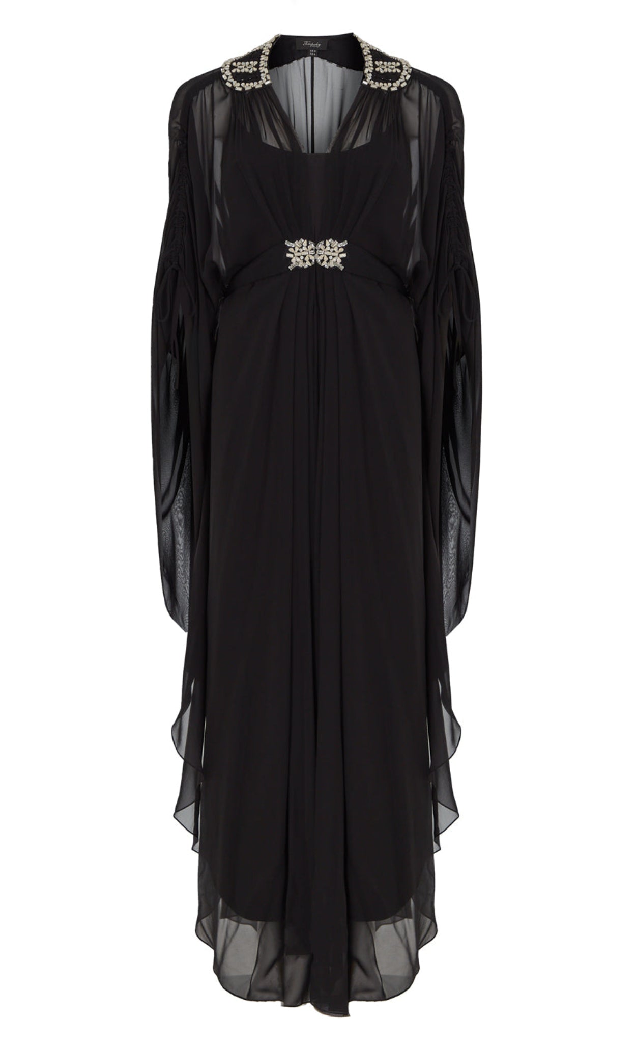 Sofia Long Kaftan - Black | Kaftans & Kimonos | Temperley London Temperley London (UK) Sofia Long Kaftan - Black | Kaftans & Kimonos | Temperley London Temperley London (UK)