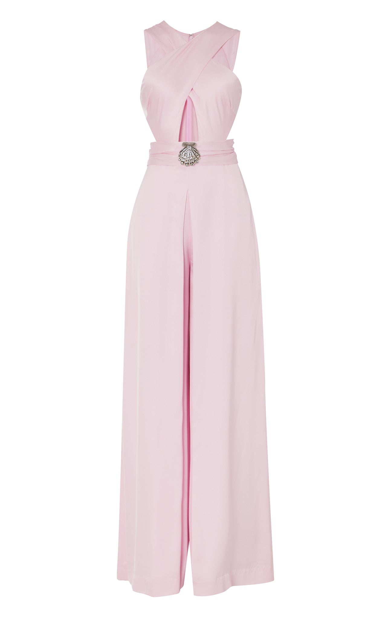 Sofia Jumpsuit - Powder Pink | Dresses & Jumpsuits | Temperley London –  Temperley London (UK)