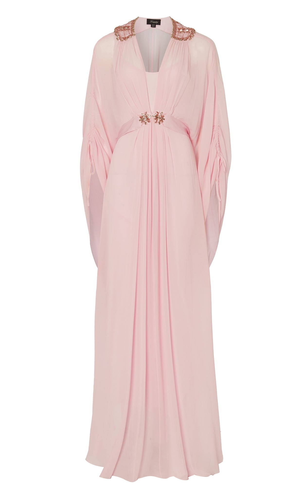 Sofia Long Kaftan - Powder Pink | Kaftans & Kimonos | Temperley London Temperley London (UK) Sofia Long Kaftan - Powder Pink | Kaftans & Kimonos | Temperley London Temperley London (UK)