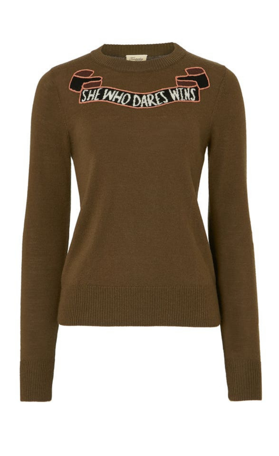Dare Knit Jumper - Loden Green Mix | Knitwear | Temperley London –  Temperley London (UK)