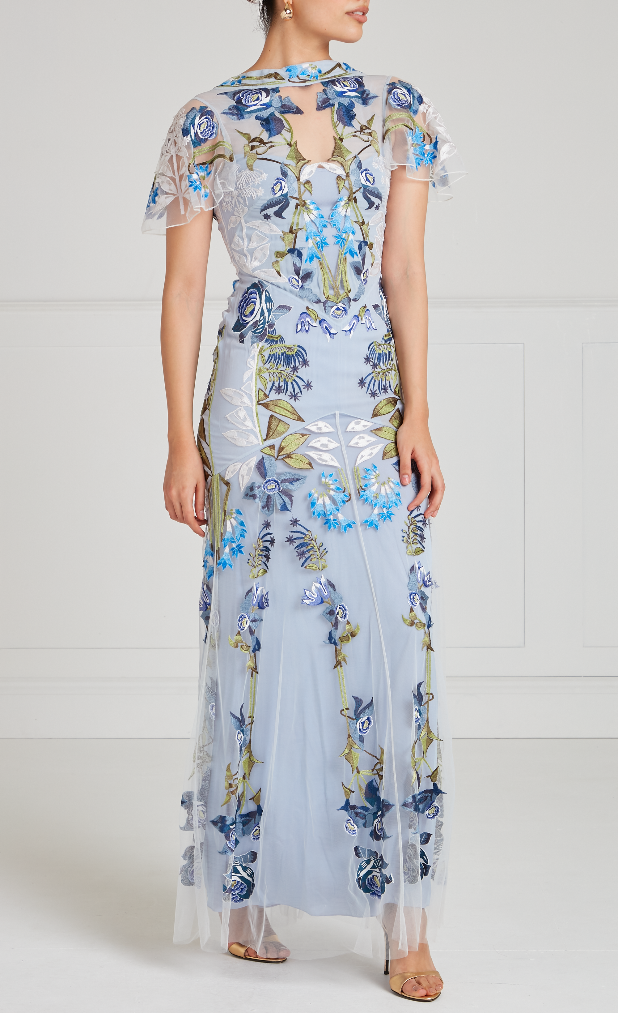 Lucille Gown - Frost Blue