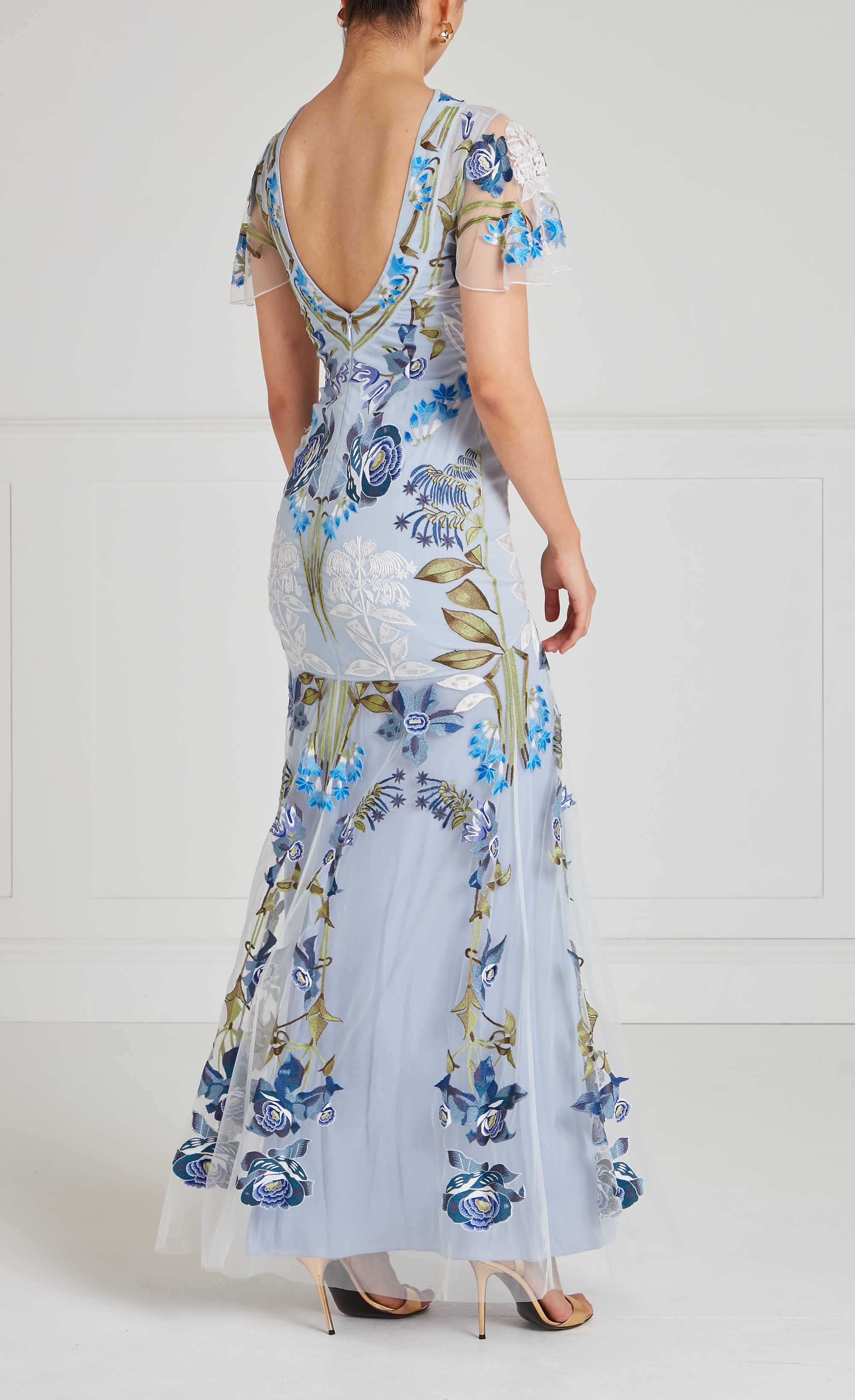 Lucille Gown - Frost Blue