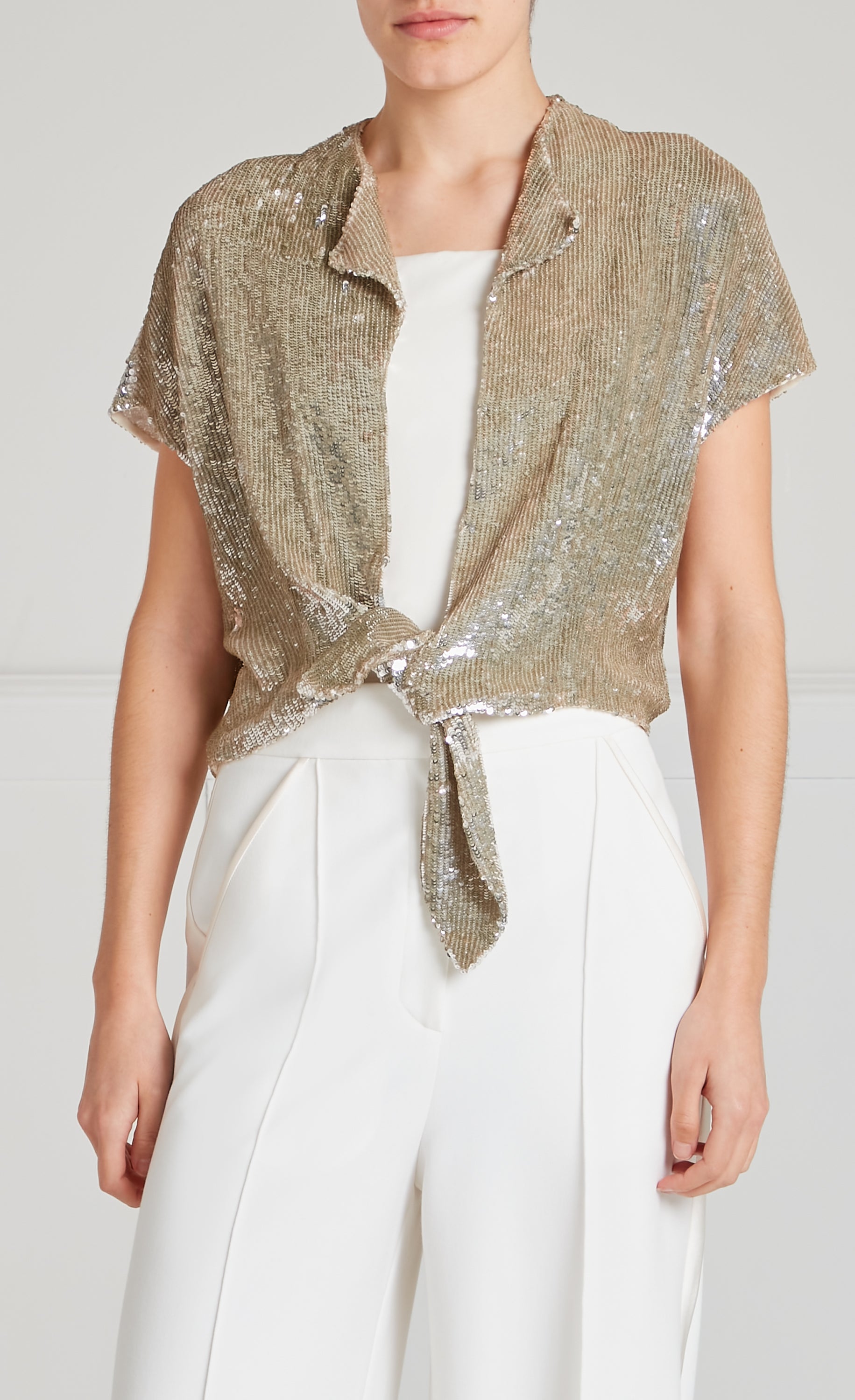 Filigree Jacket - Silver