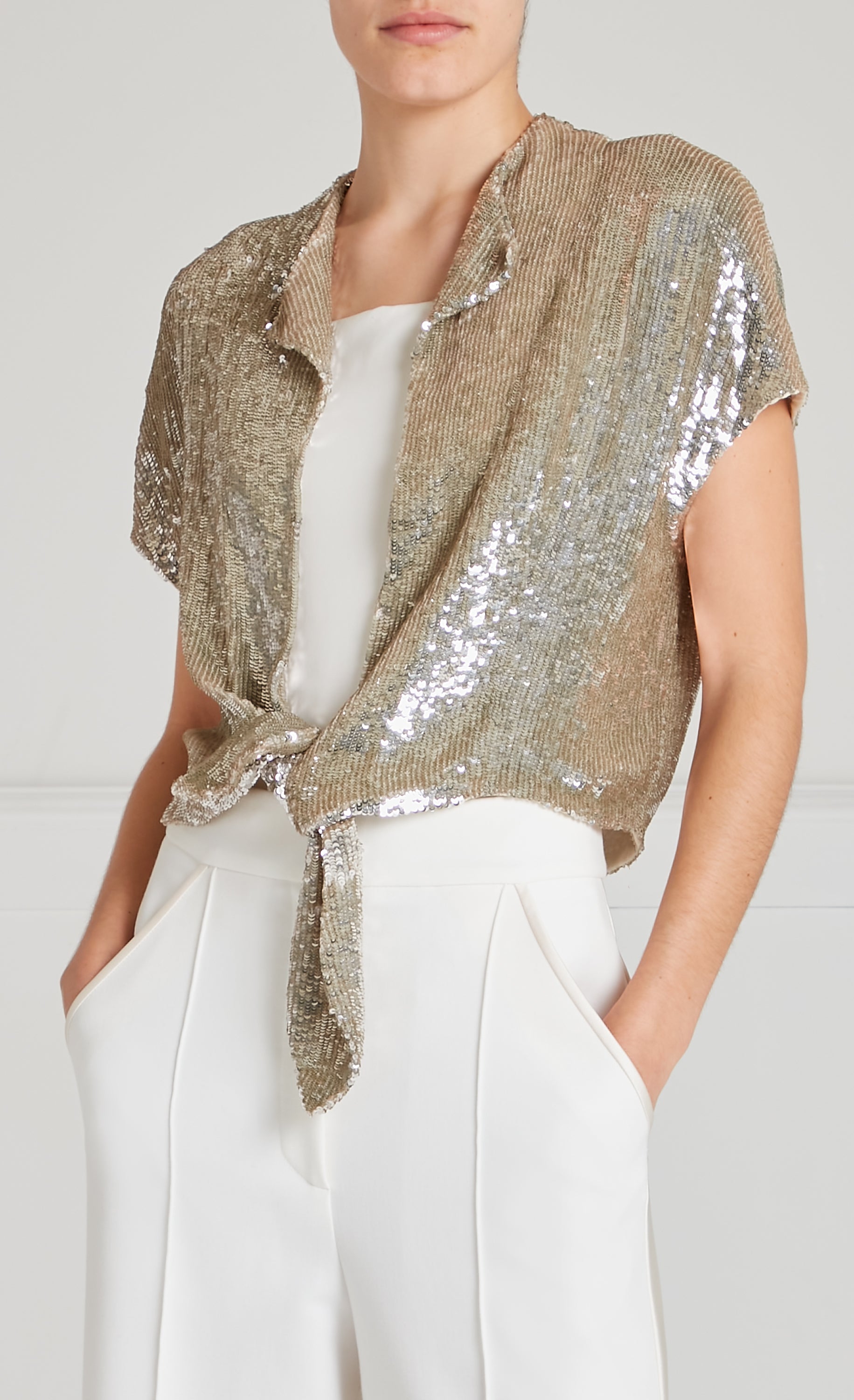 Filigree Jacket - Silver