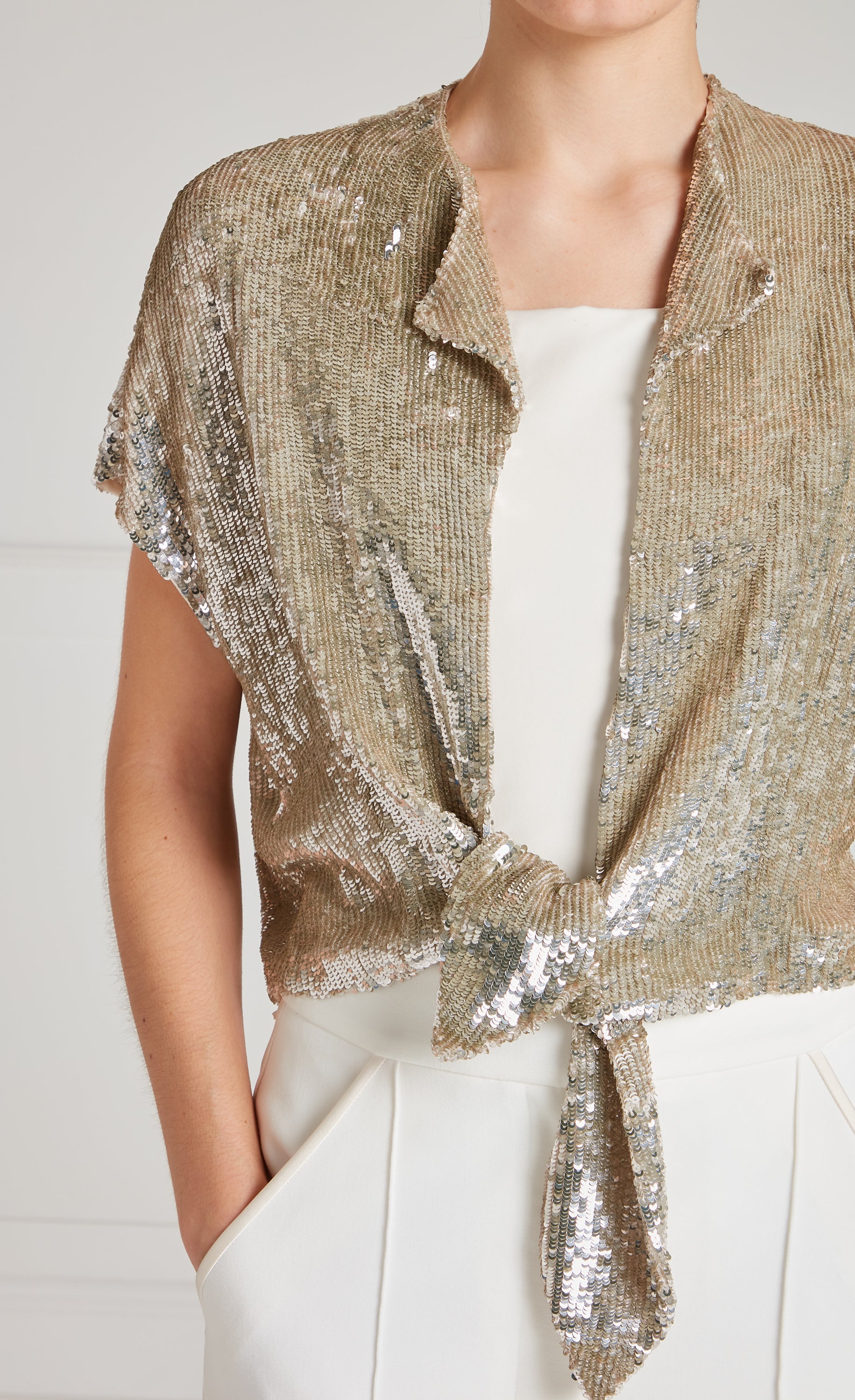 Filigree Jacket - Silver