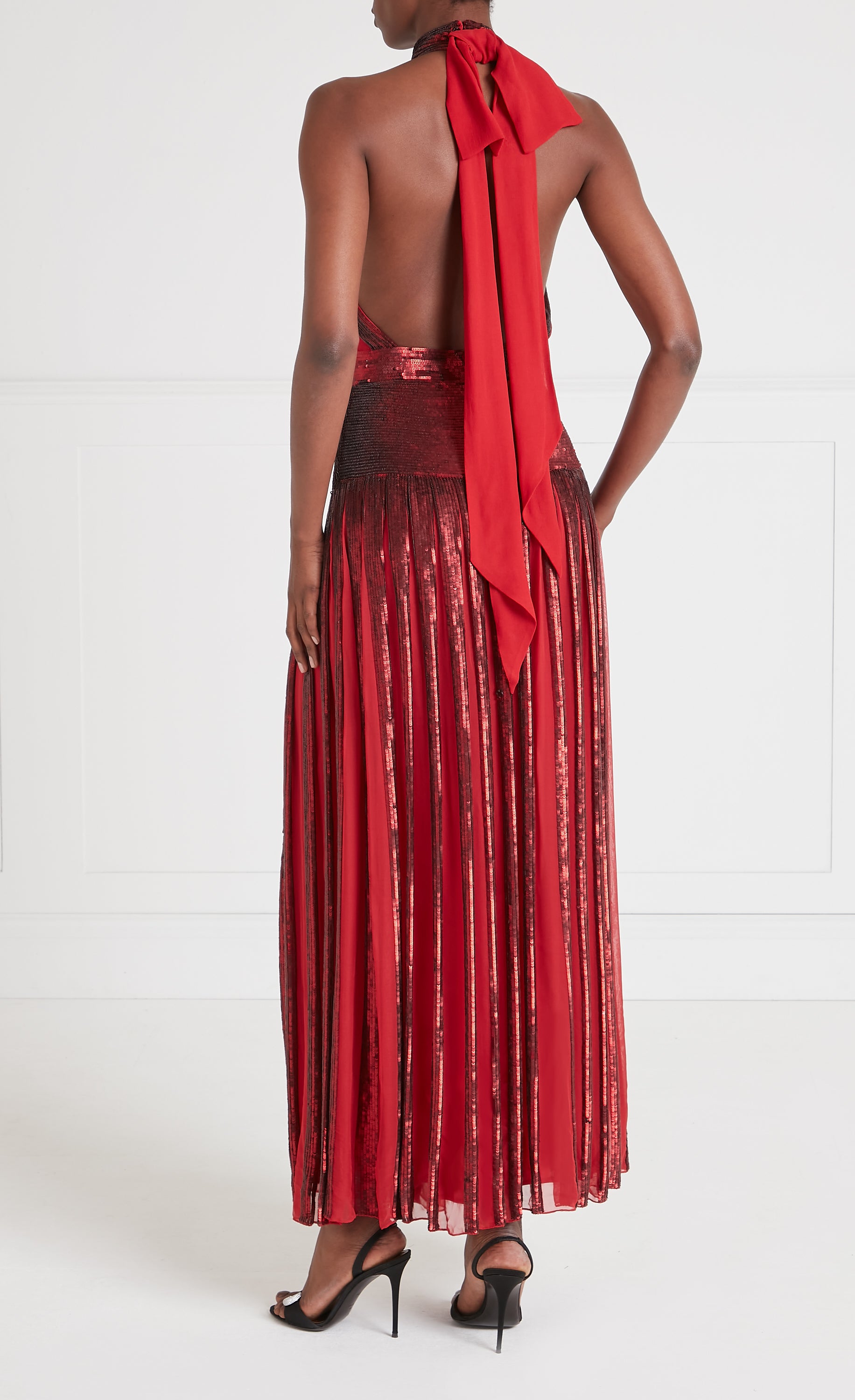 Filigree Dress - Red