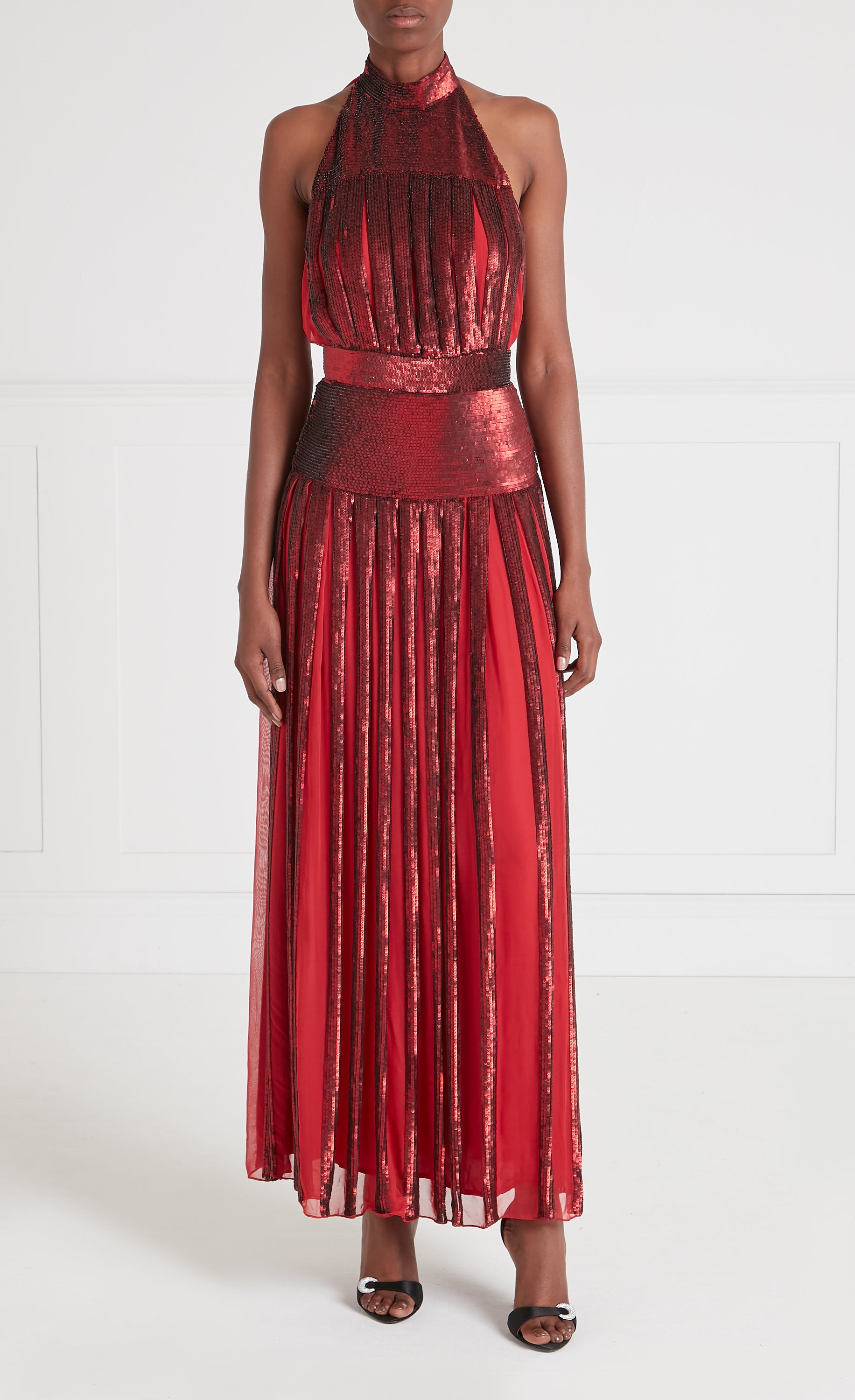 Filigree Dress - Red