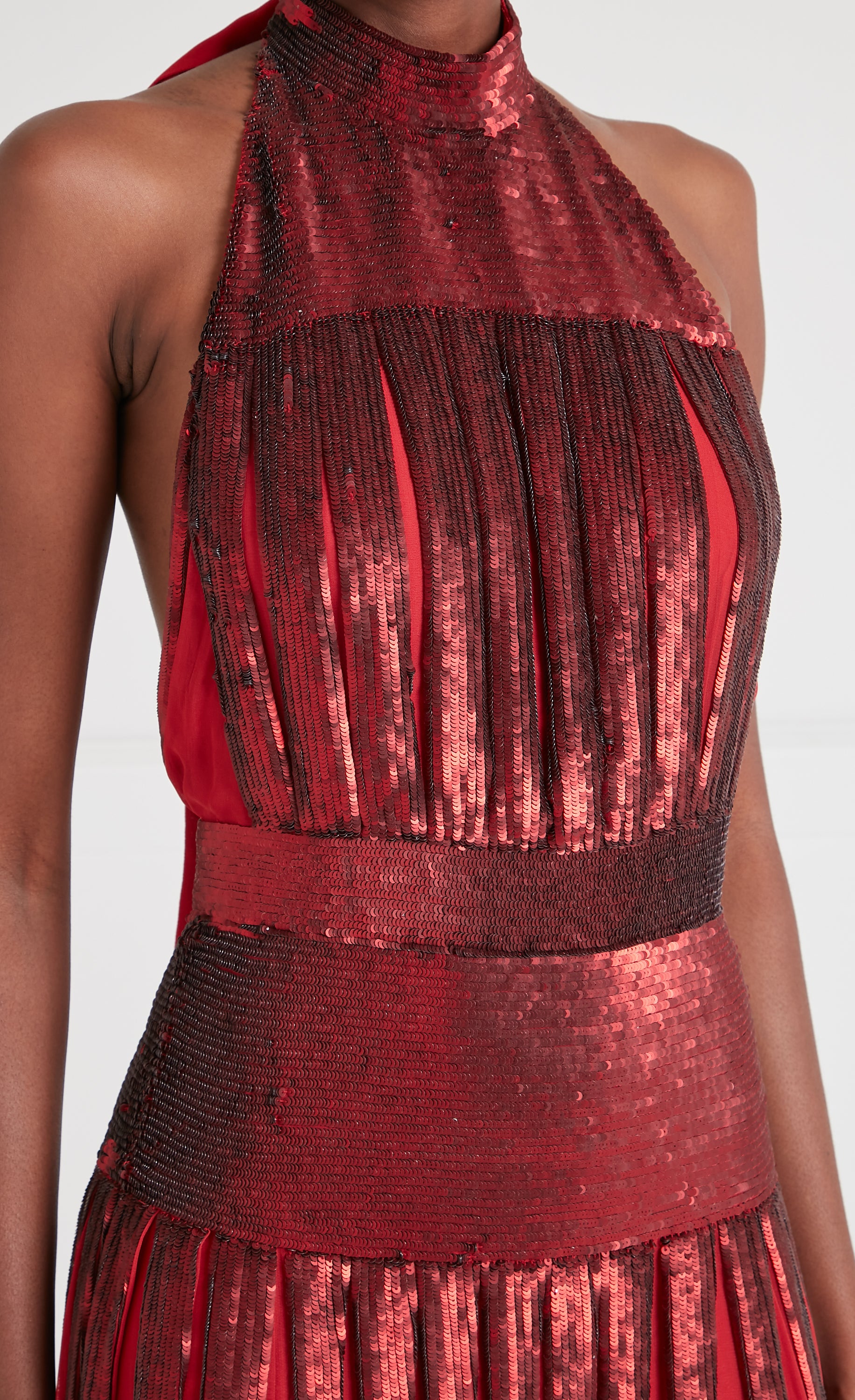 Filigree Dress - Red