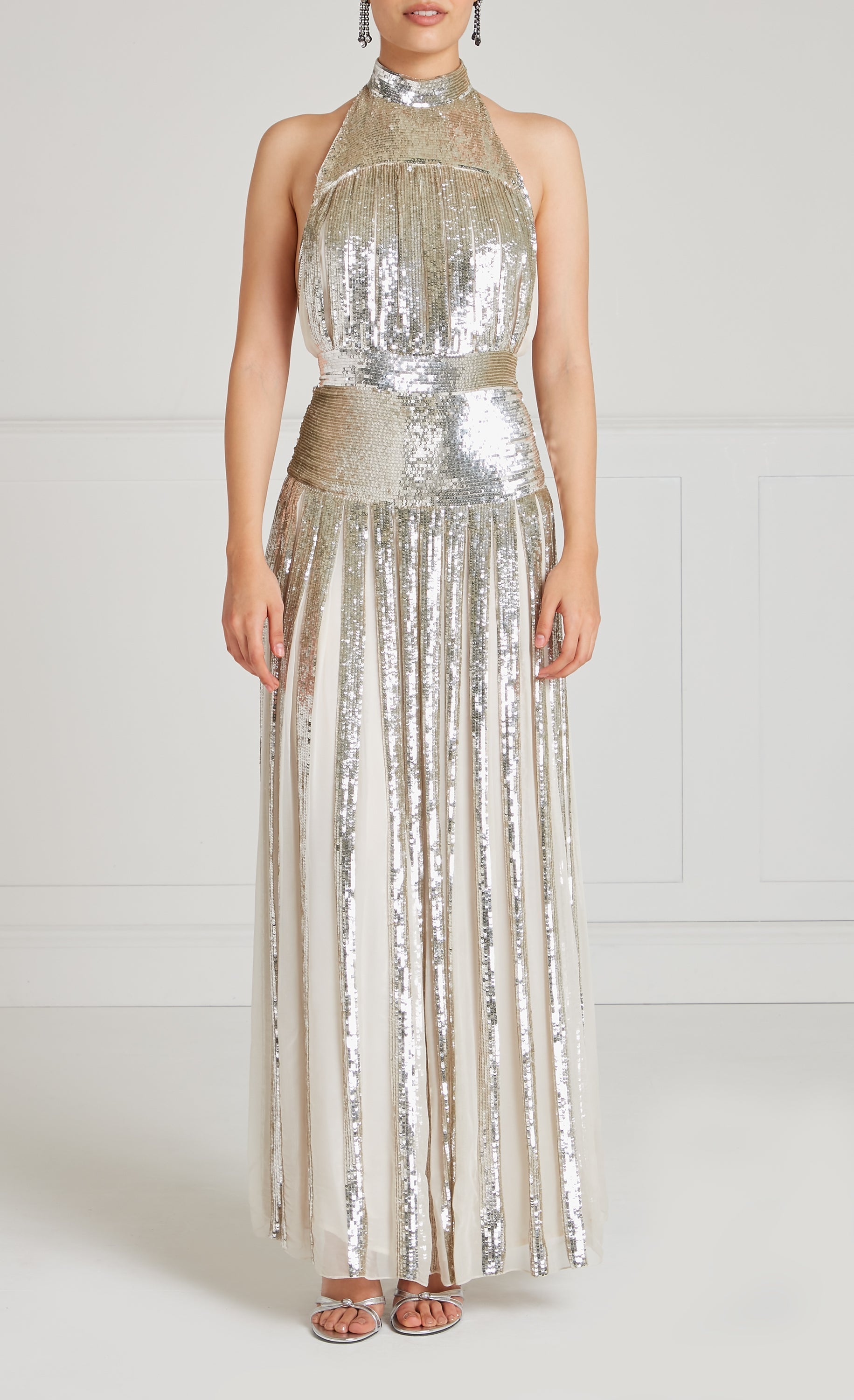 Filigree Dress - Silver | Dresses & Jumpsuits | Temperley London Temperley London (UK) Filigree Dress - Silver | Dresses & Jumpsuits | Temperley London Temperley London (UK)