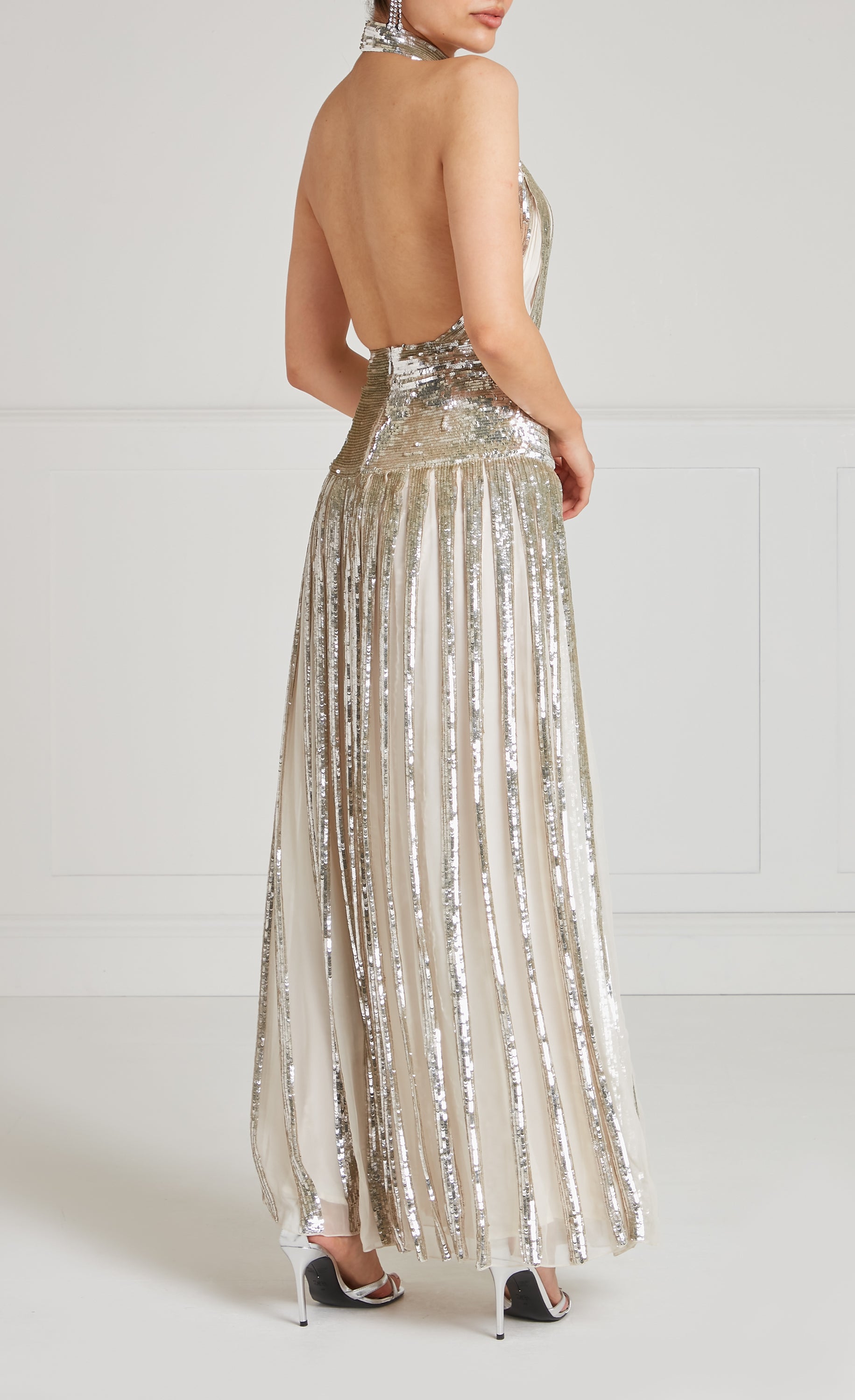 Filigree Dress - Silver