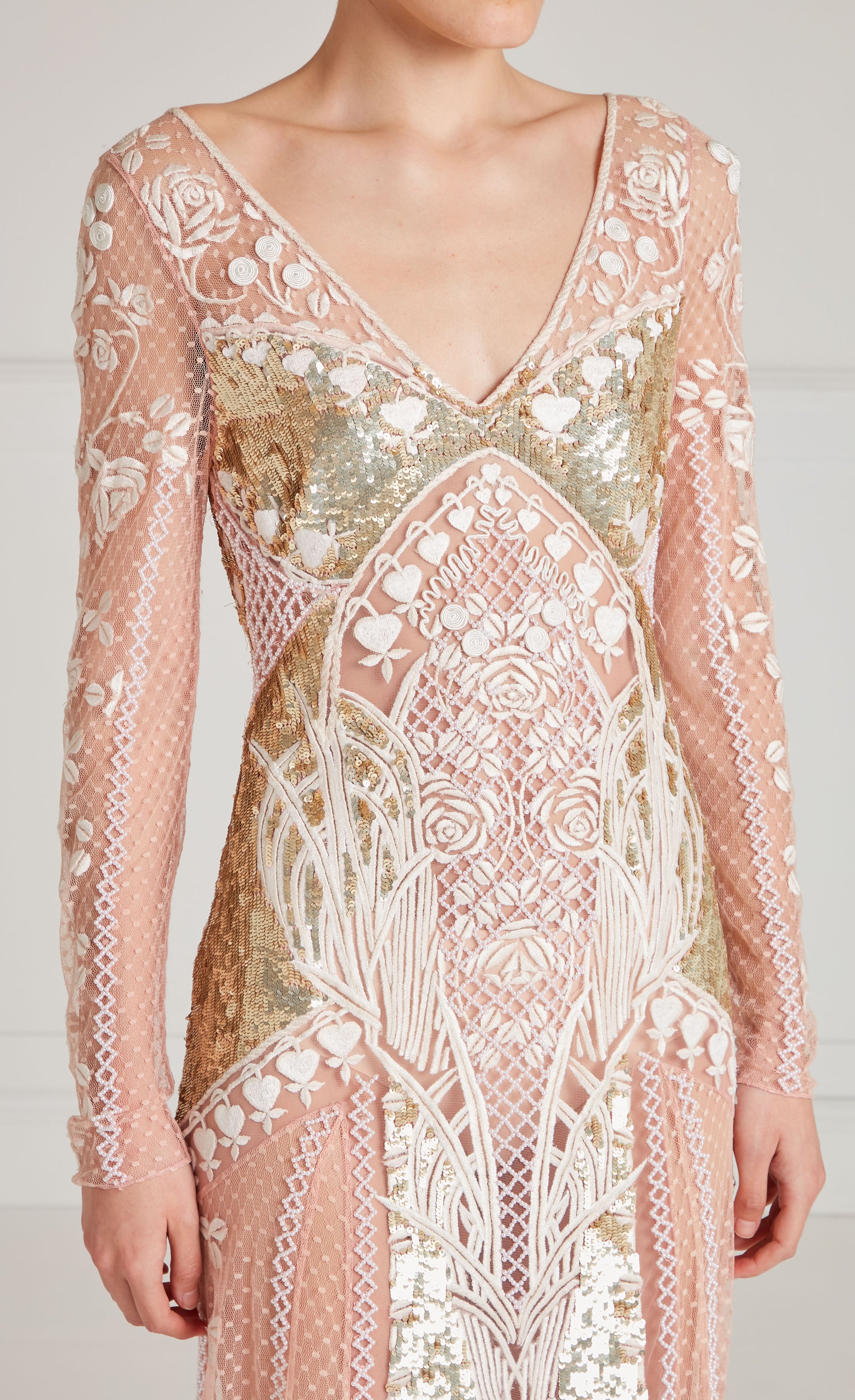 Gigi Dress - Rose Gold
