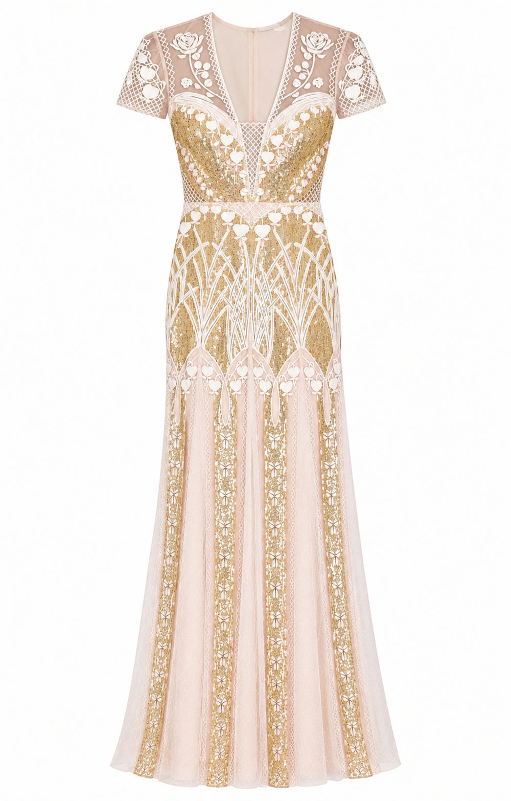 Cabira Gown - Rose Gold