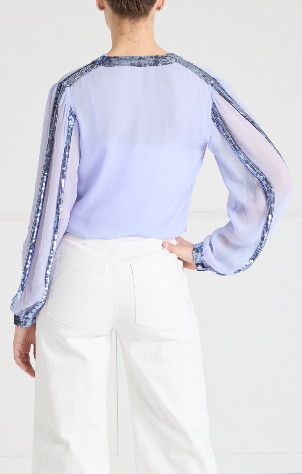Filigree Shirt - Lavender