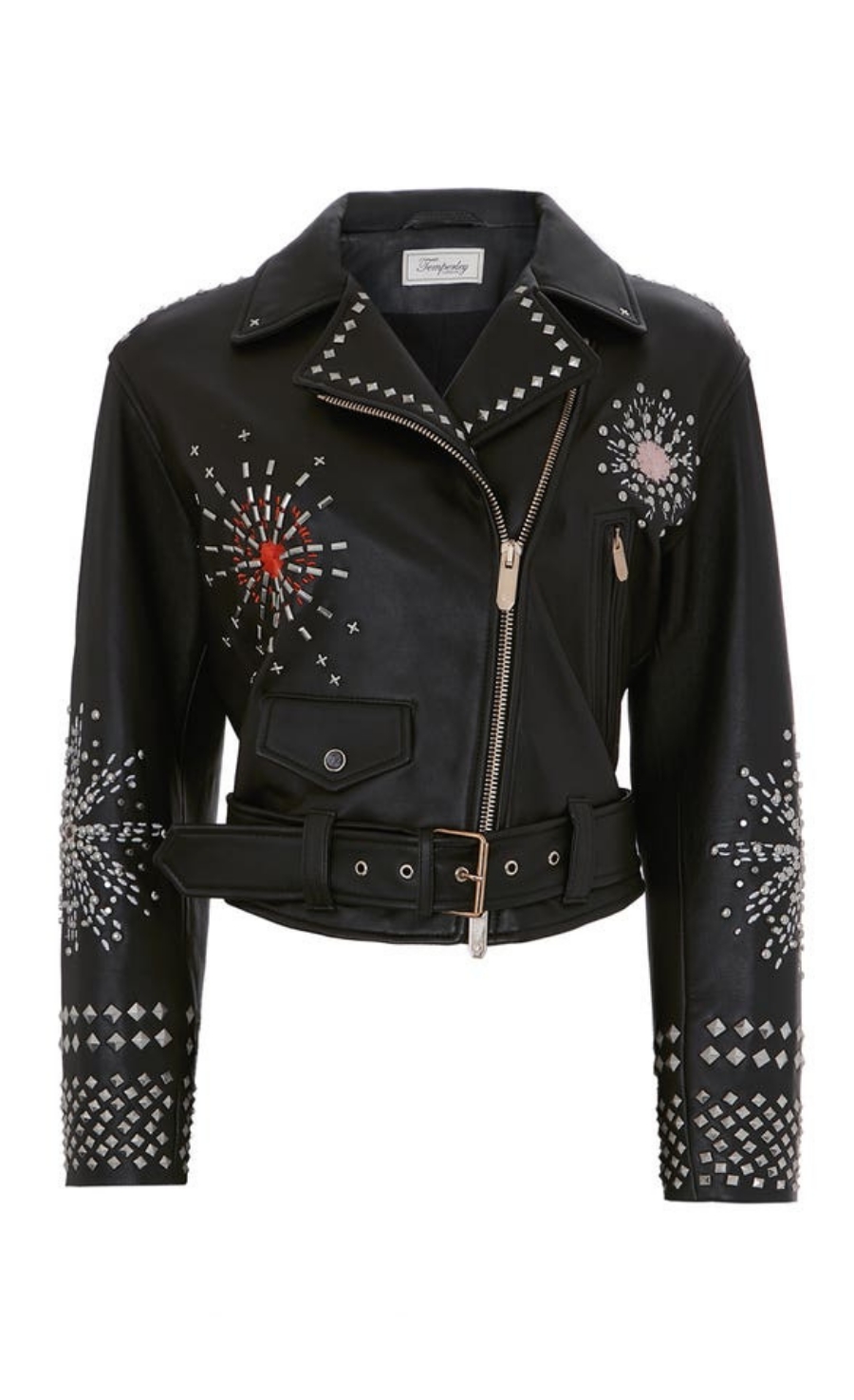 Rebel Leather Jacket - Black