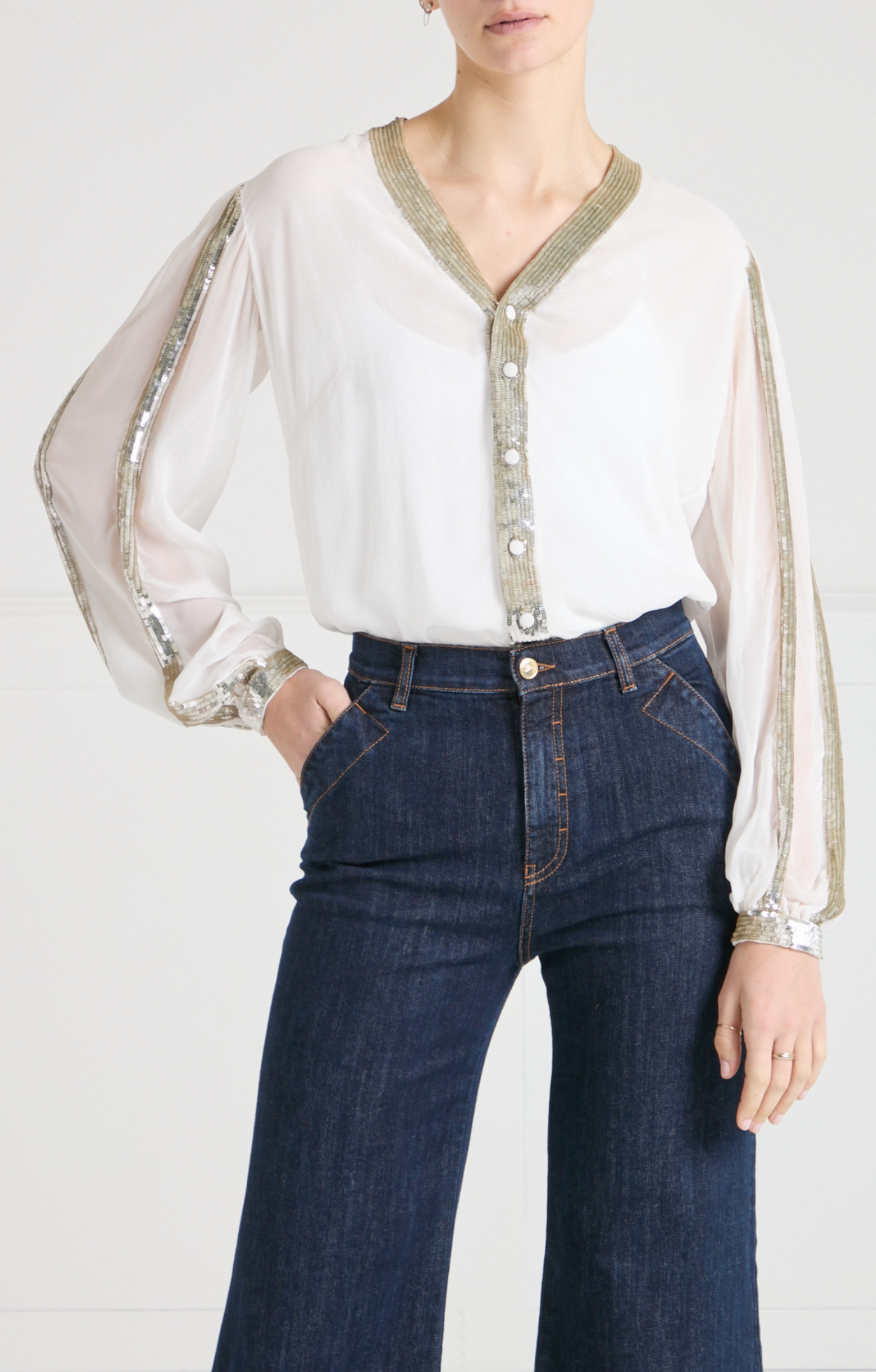 Filigree Shirt - Silver