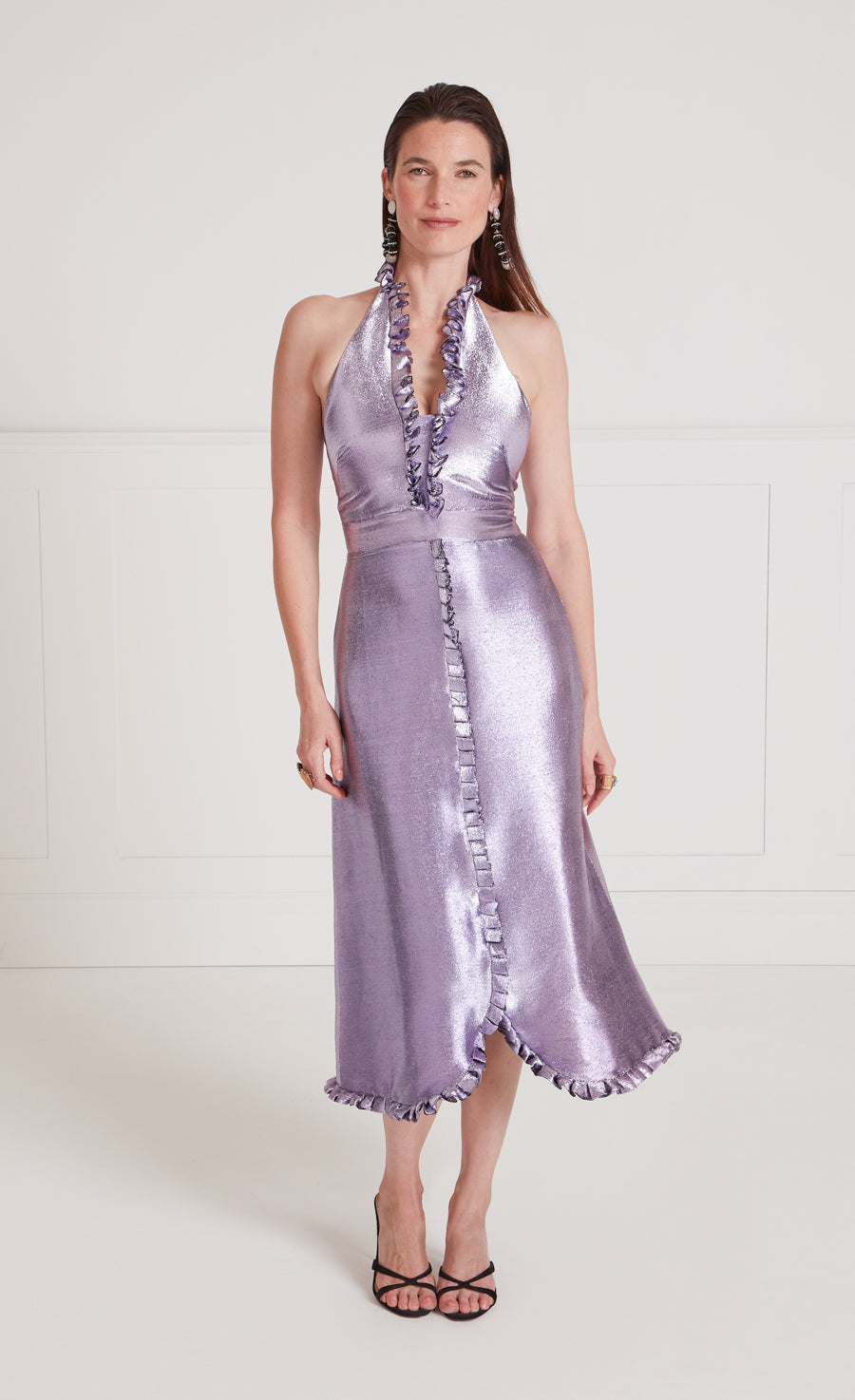 Moon Garden Dress - Lavender