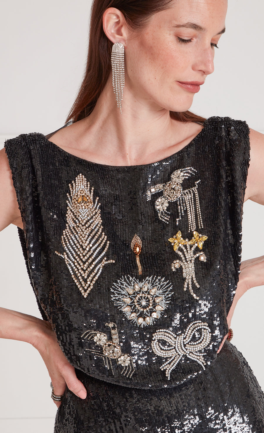 alice temperley sequin dress $3035.00 NWT Temperley London Gold Ray Runway Sequin Dress