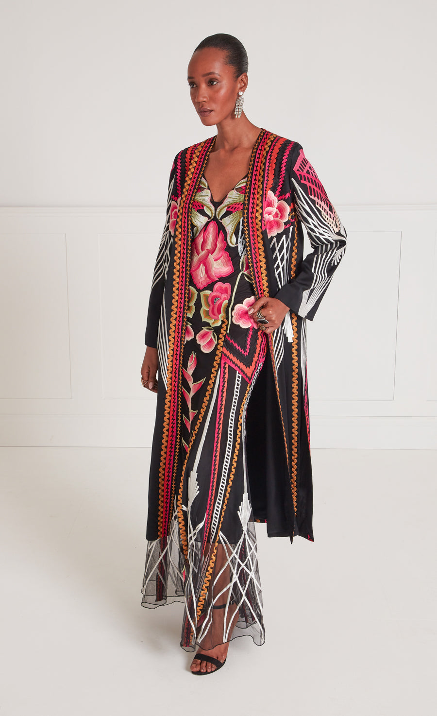 Romina Kimono - Black