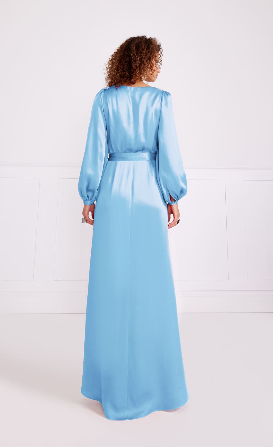 Lee Wrap Dress - Cornflower | Dresses and Jumpsuits | Temperley London Temperley London (UK) Lee Wrap Dress - Cornflower | Dresses and Jumpsuits | Temperley London Temperley London (UK)