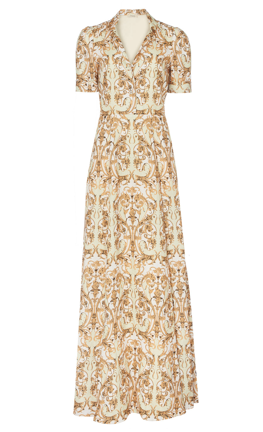 Claudia Dress - Amber Gold