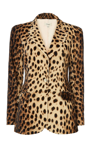 Nemera Jacket Leopard Print Tailoring Temperley London
