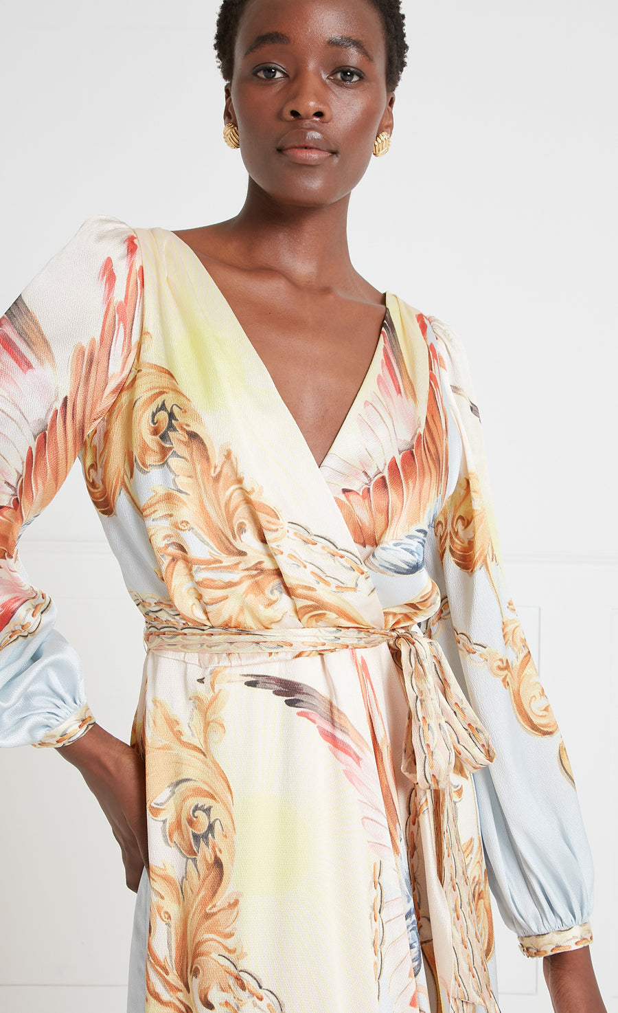 Akira Wrap Dress Rosewater Dresses Jumpsuits Temperley
