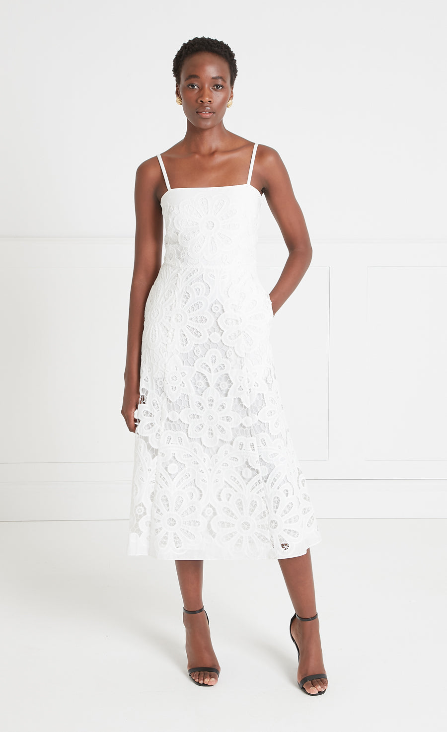 temperley london white lace dress Temperley London Berry Lace Dress in White UFO No More