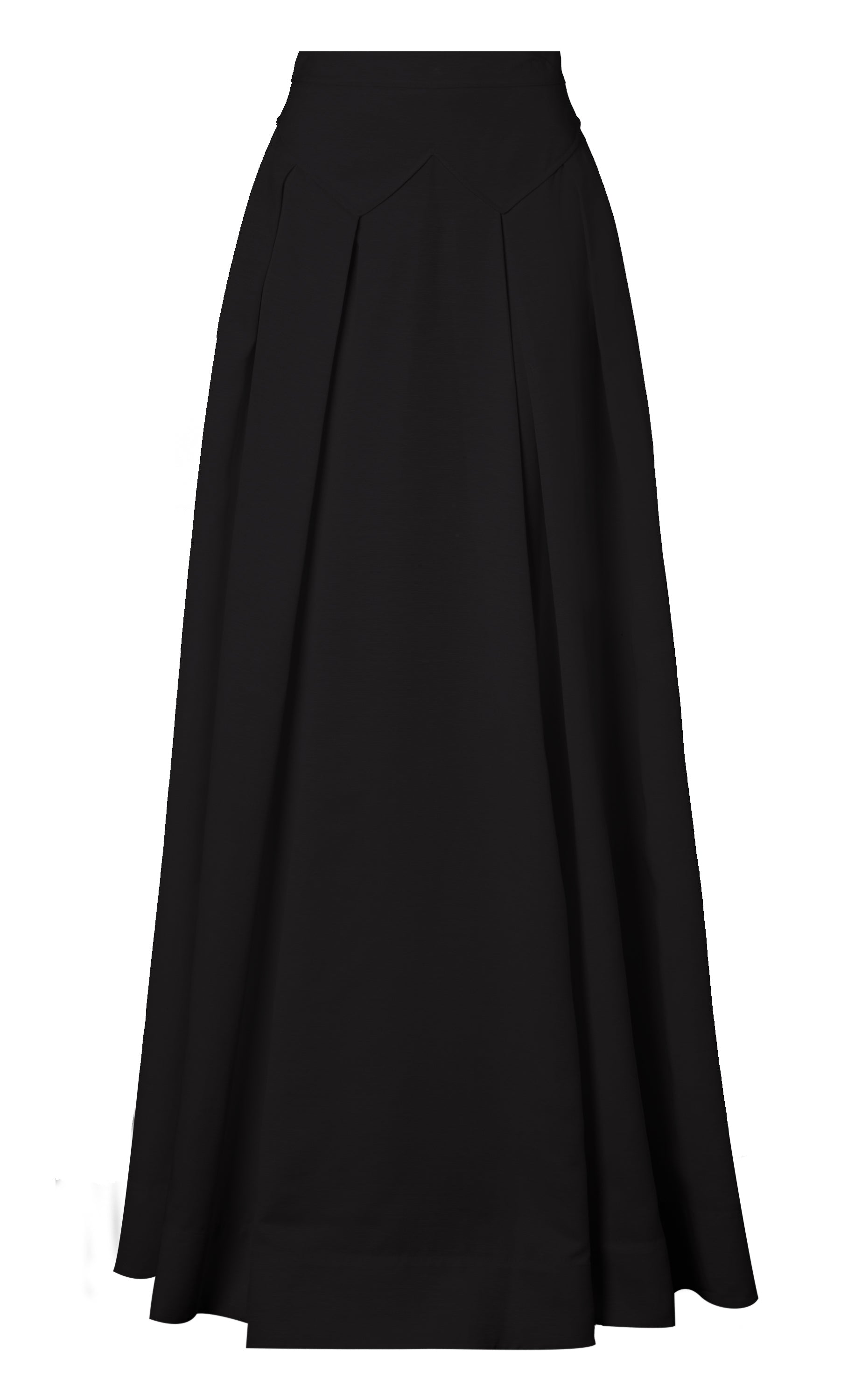 Elodie Full-Length Skirt - Black