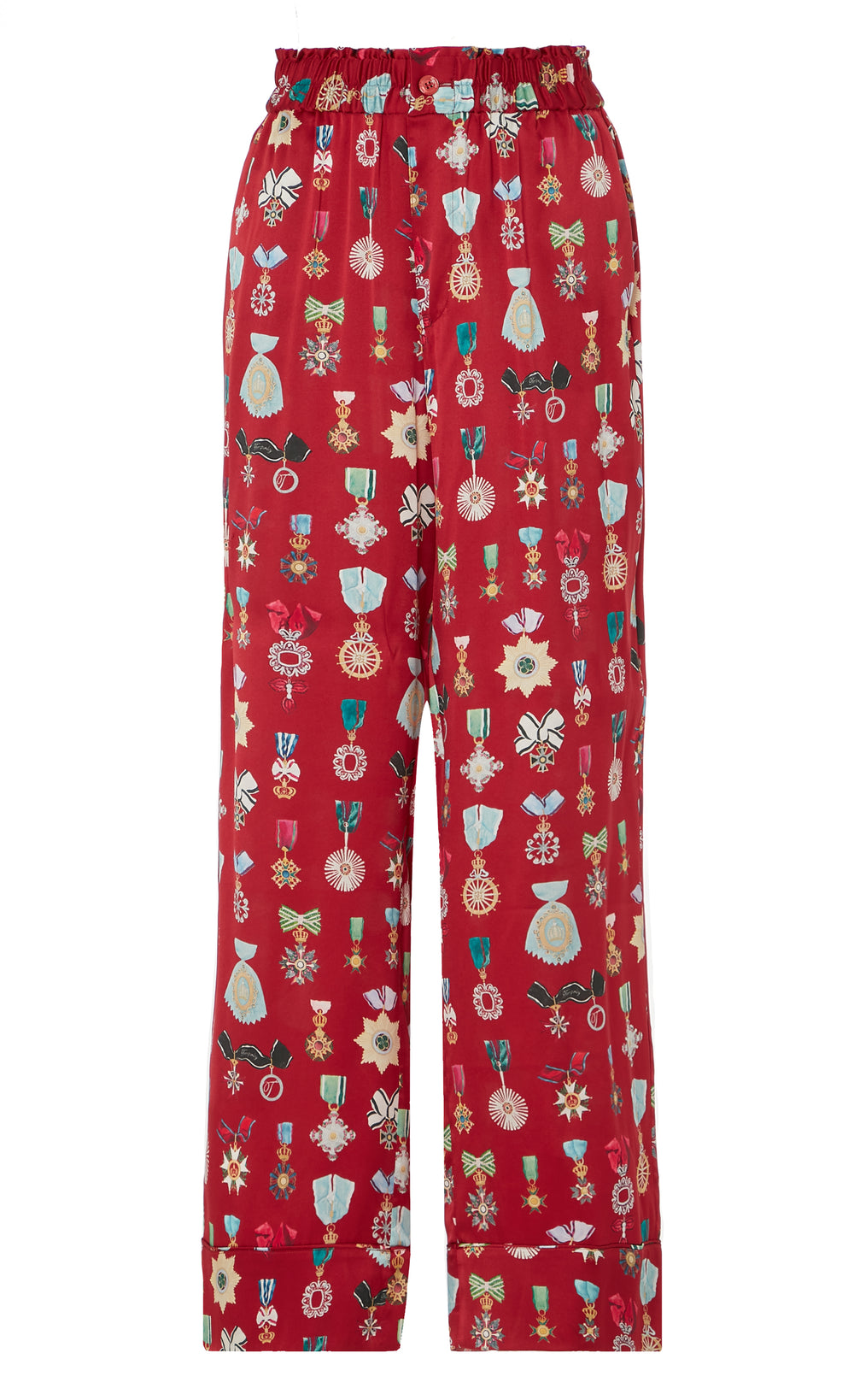 Gloriette Trousers - Crimson