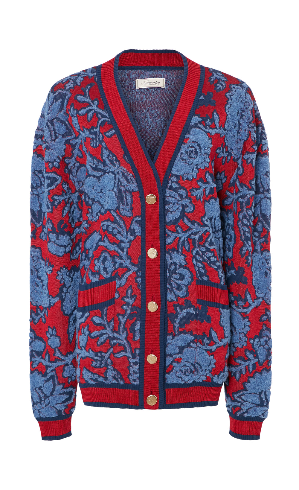 Francis Knit Cardigan - Harbour Blue