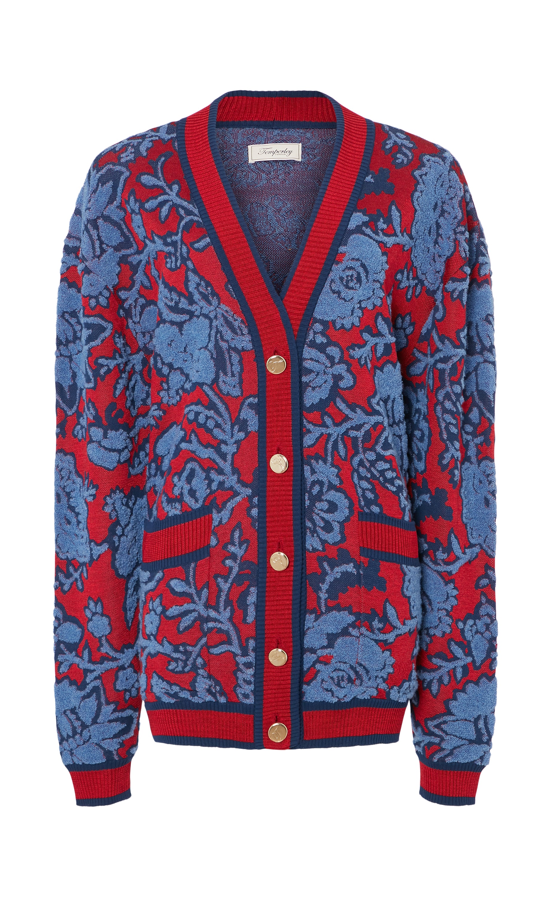 Francis Knit Cardigan - Harbour Blue