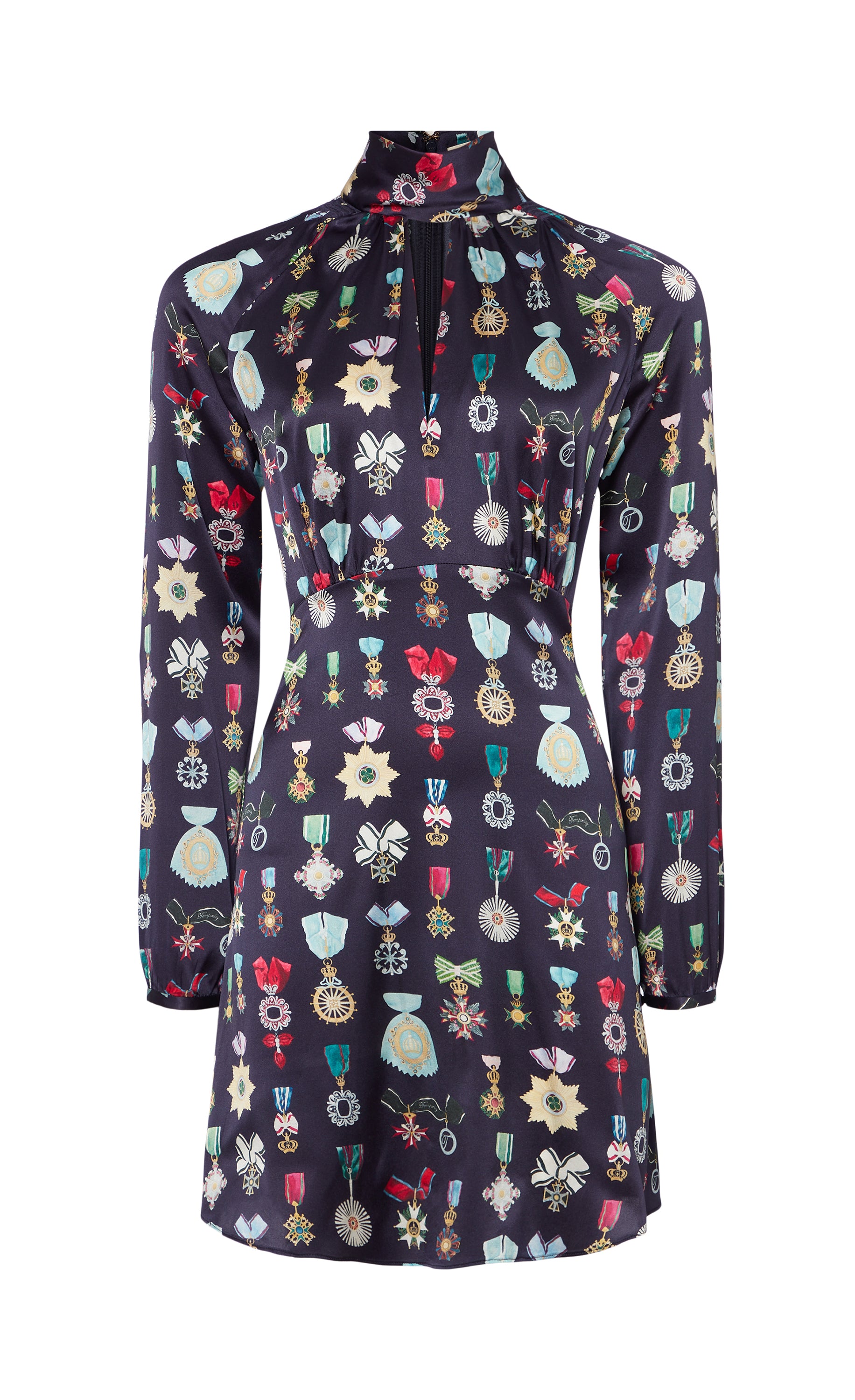 Gloriette Mini Dress - Harbour Blue