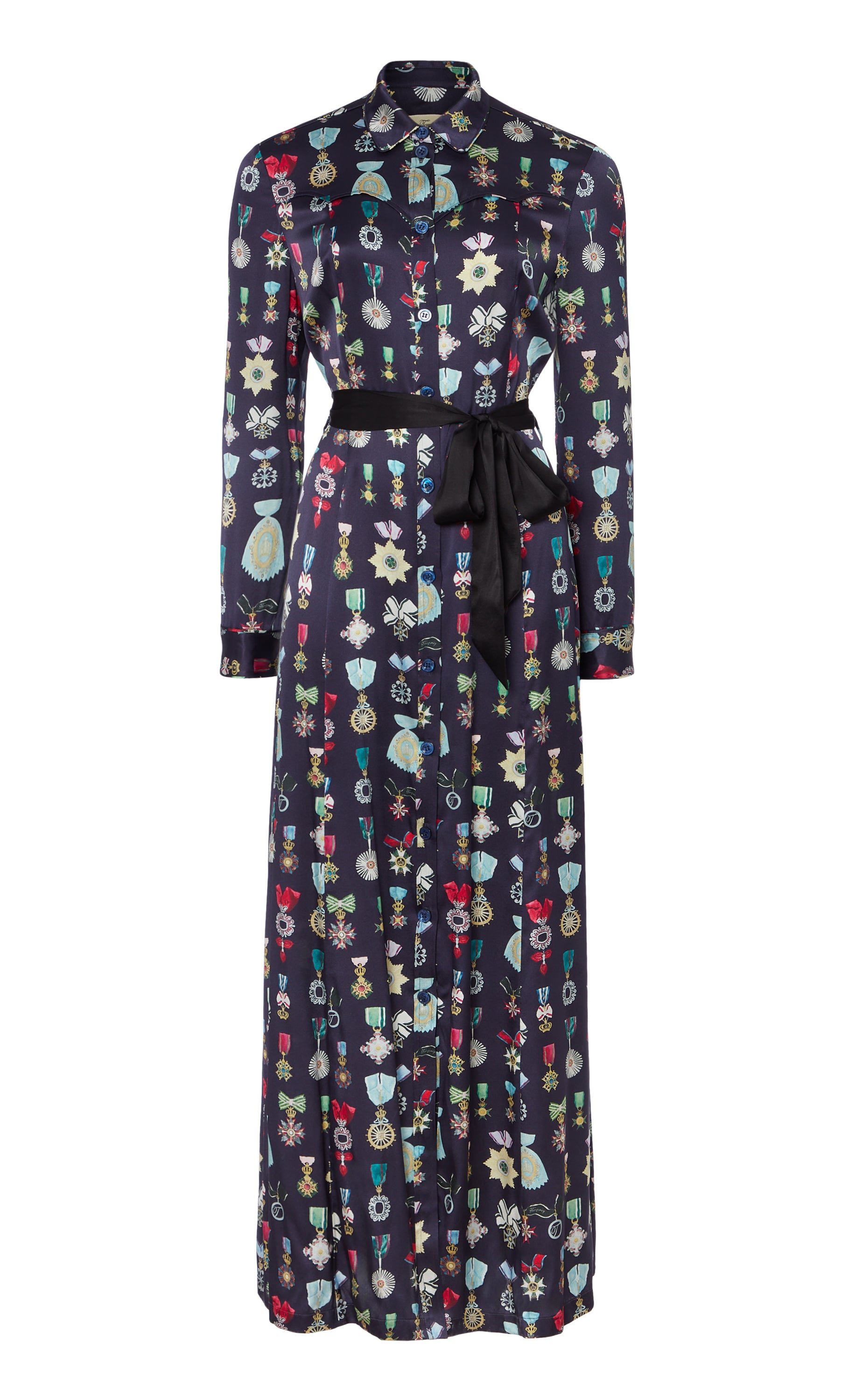 Gloriette Shirt Dress - Harbour Blue