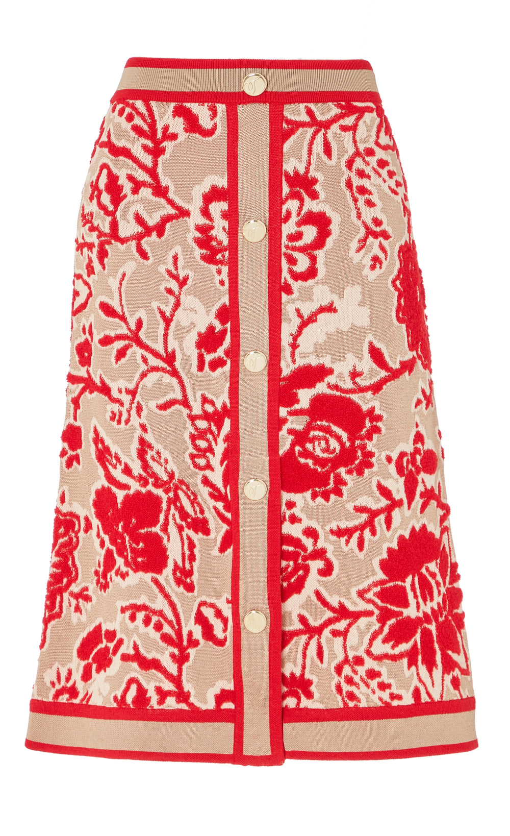 Francis Knit Skirt - Oatmeal Mix