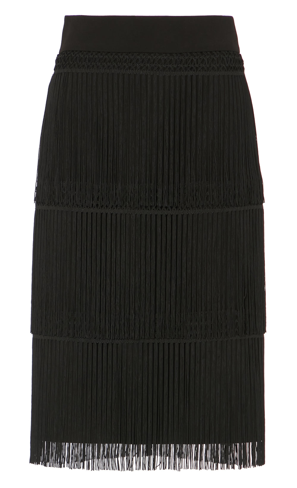 Fringe Skirt - Black