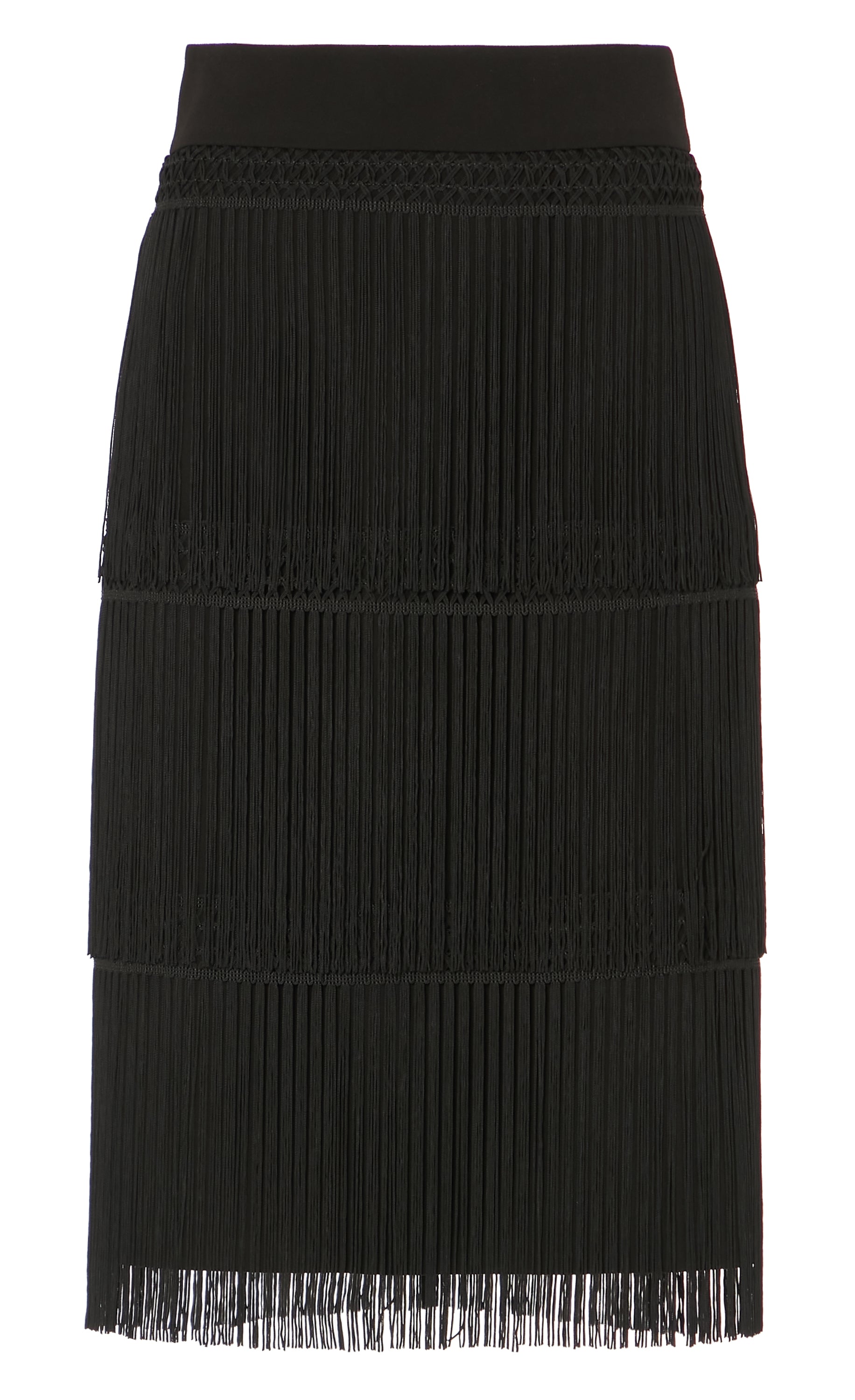 Fringe Skirt - Black