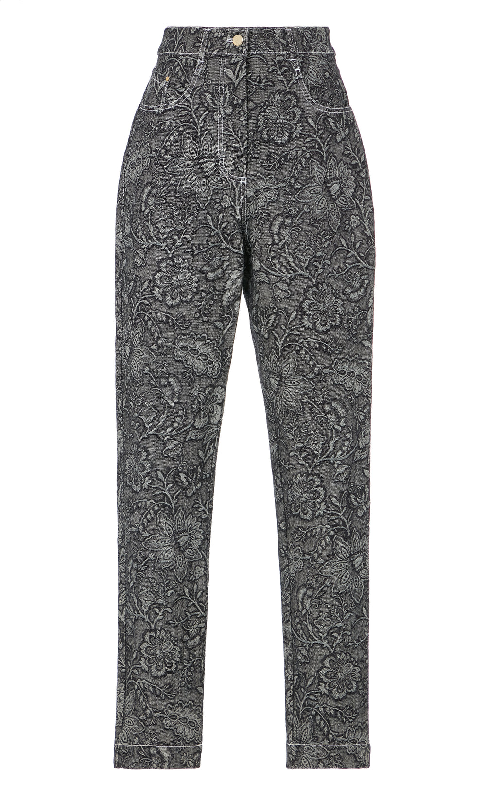 Francis Denim Trousers - Washed Black