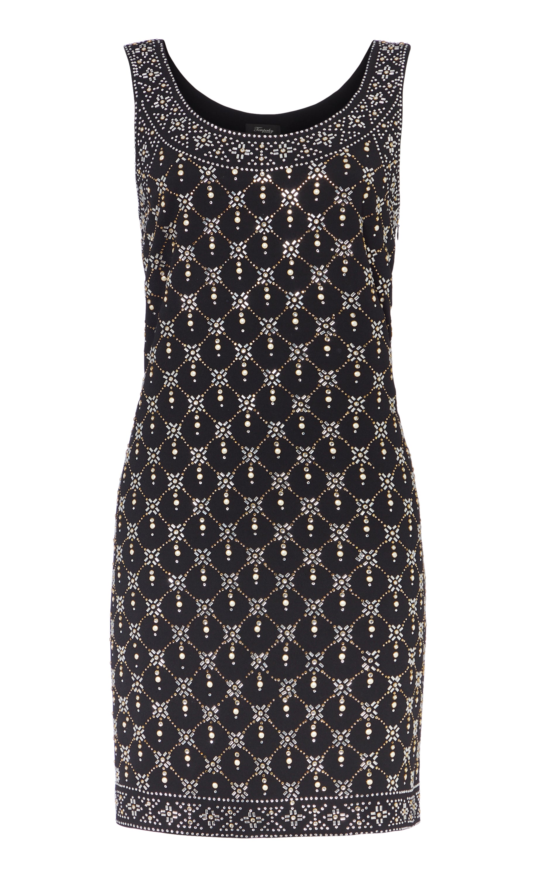 Gallantry Mini Dress - Black