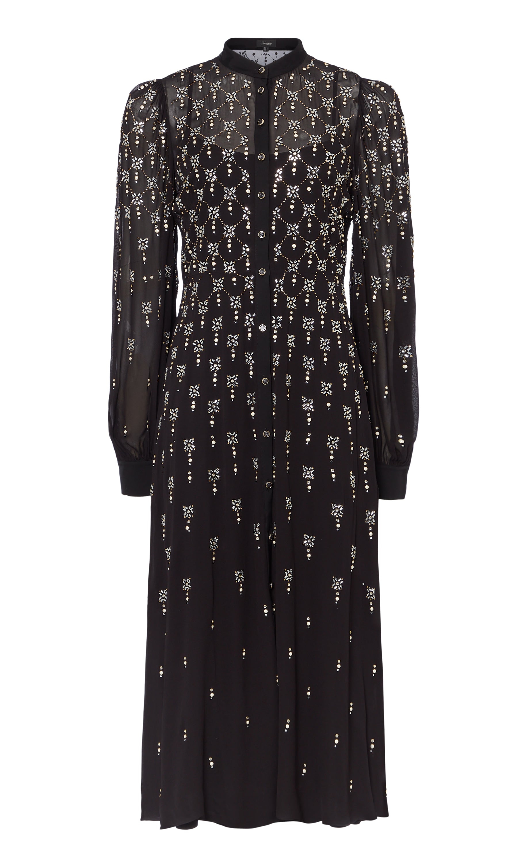 Gallantry Shirt Dress - Black