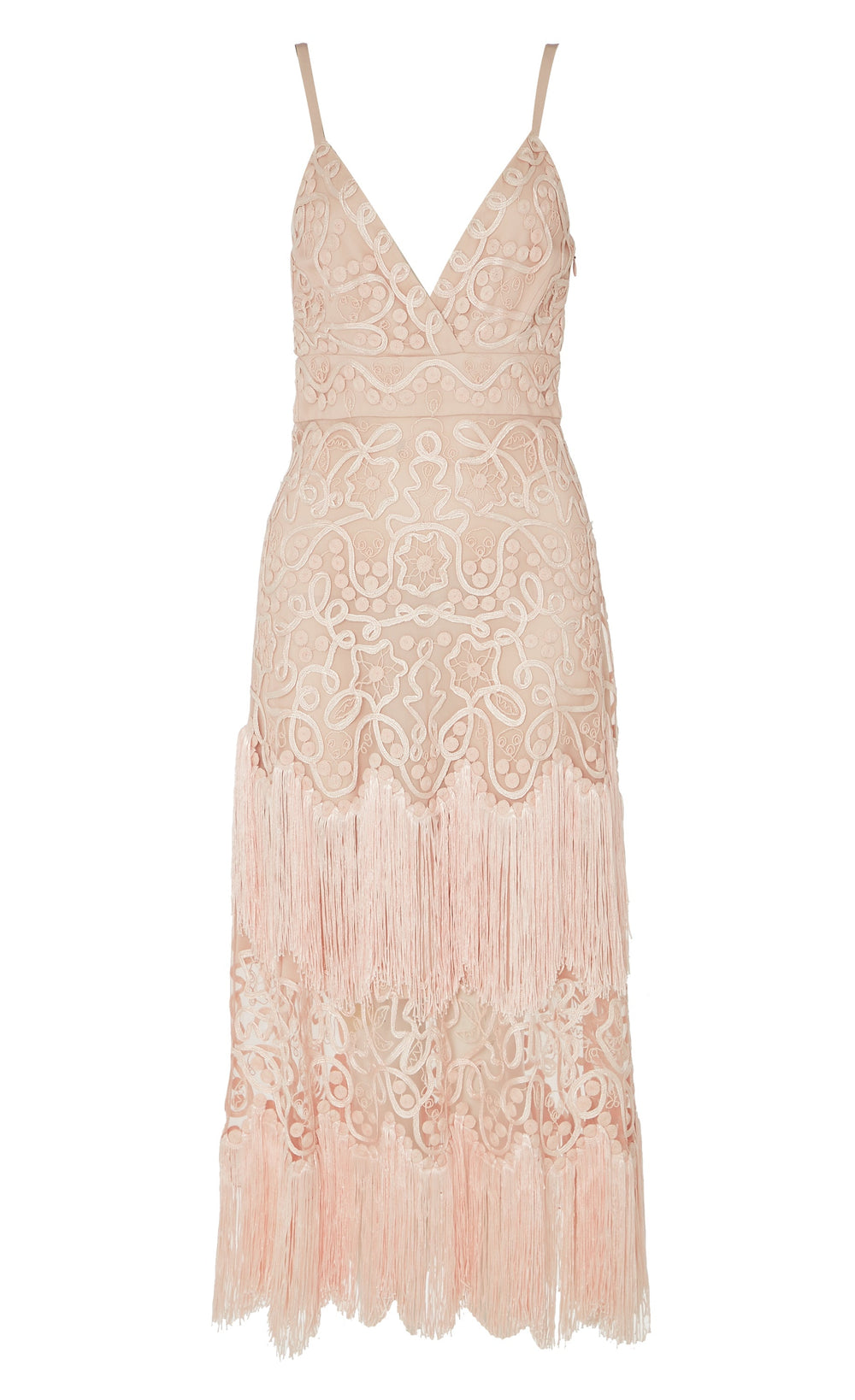 Cordelle Tassel Dress - Pink | Dresses & Jumpsuits | Temperley London Temperley London (UK) Cordelle Tassel Dress - Pink | Dresses & Jumpsuits | Temperley London Temperley London (UK)
